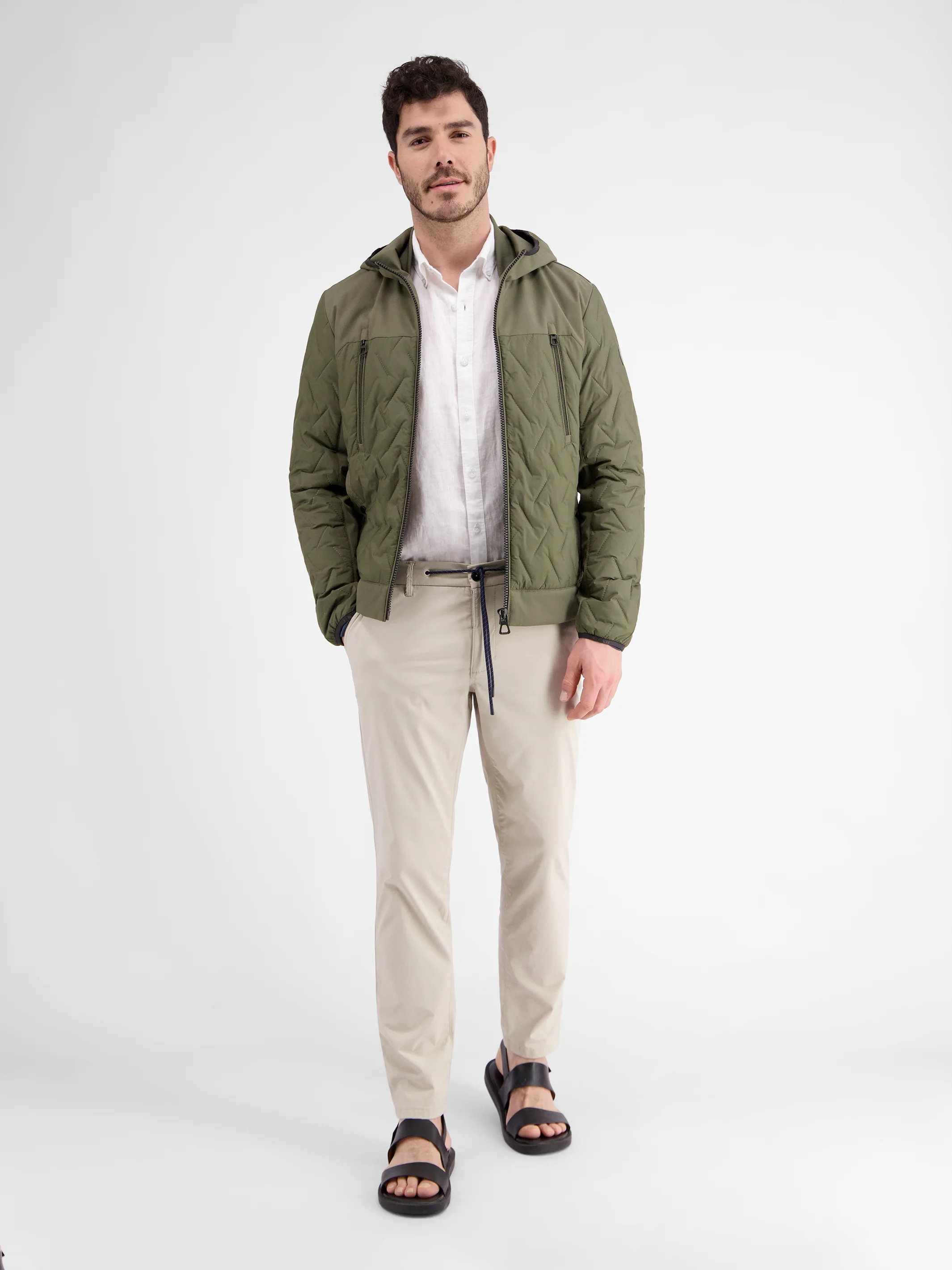 Herren Steppjacke mit Kapuze - Image 4