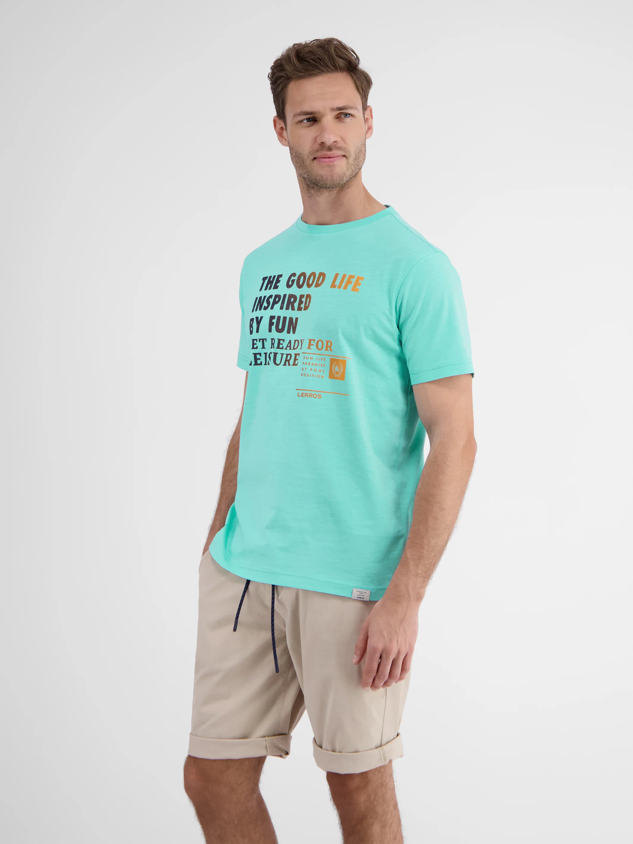 Herren T-Shirt mit Frontprint - Image 3