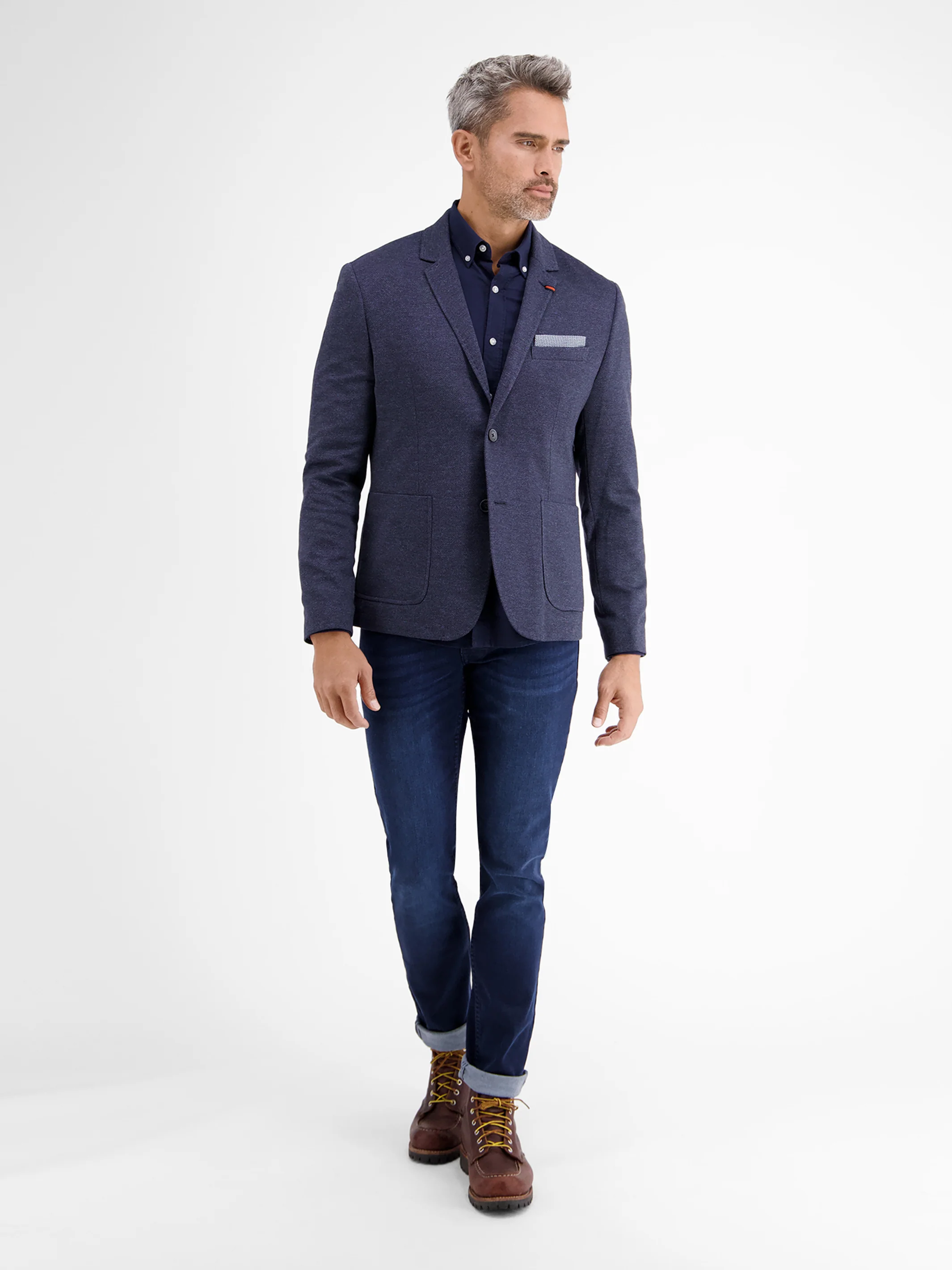 Jersey Sakko mit Stretchanteil - Image 4