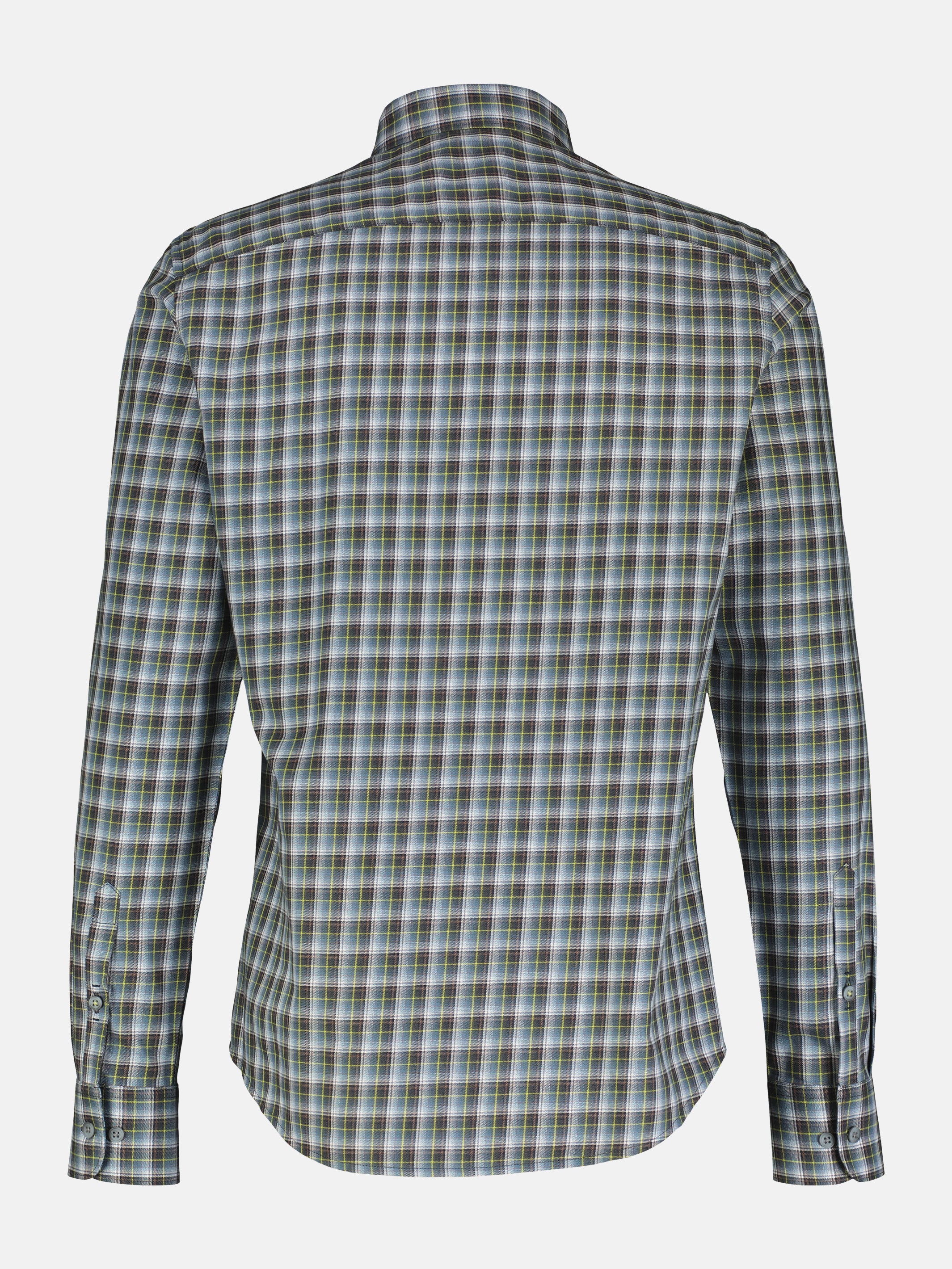 Kariertes Herrenhemd mit Button-down-Kragen - Image 6
