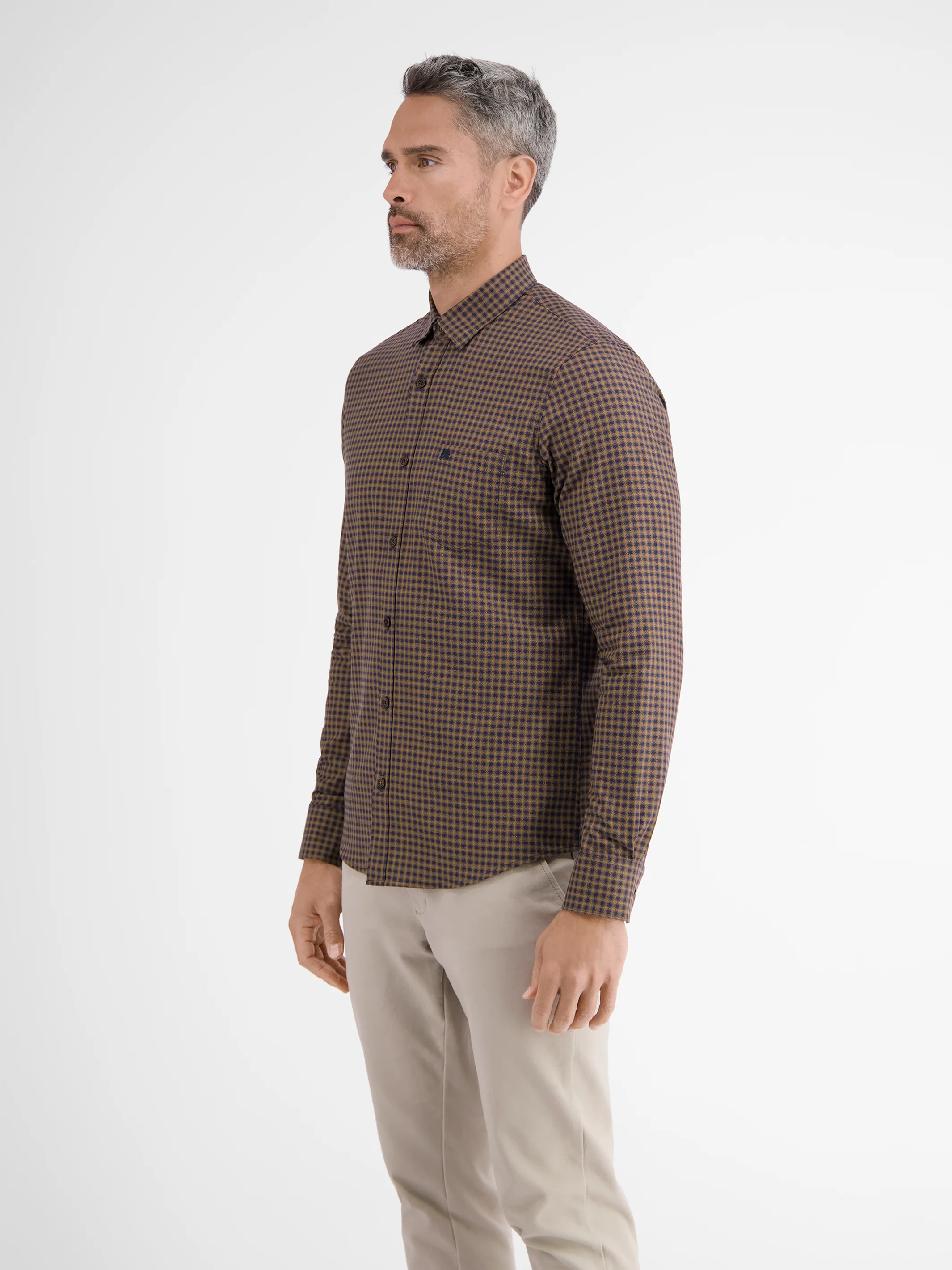 Karohemd mit Dobby-Struktur - Image 3