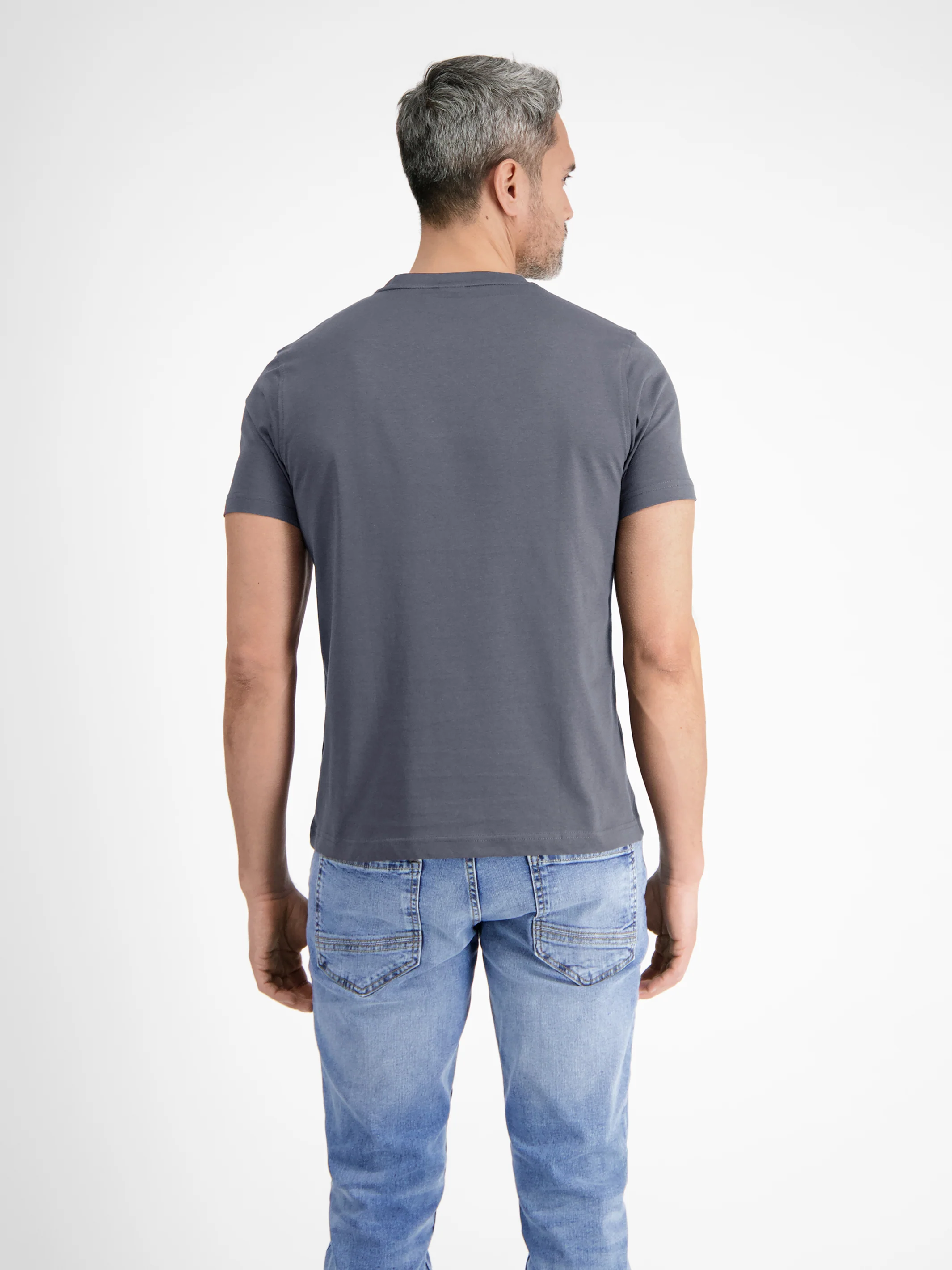 Klassisches Rundhals Herren T-Shirt - Image 14