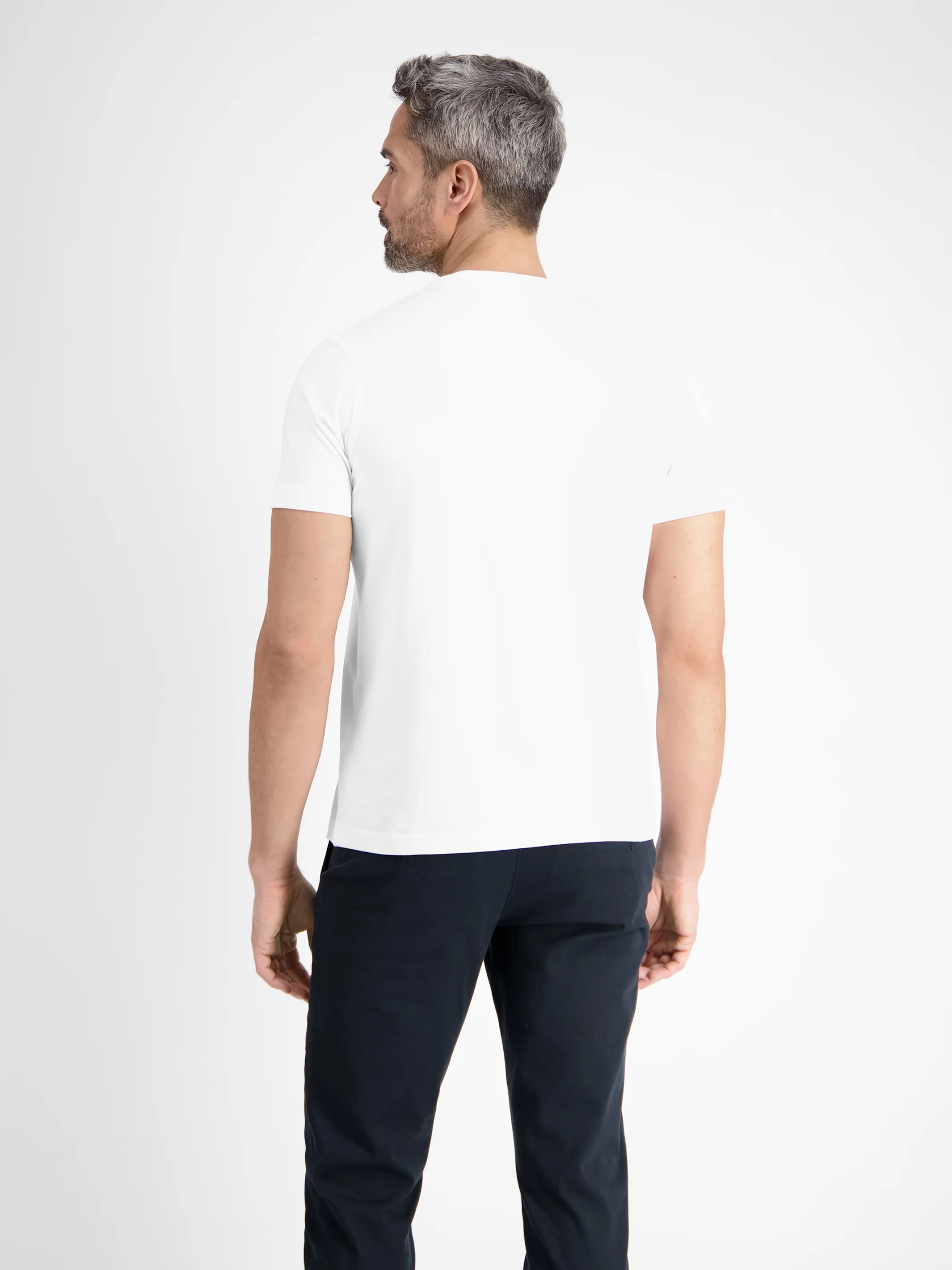 Klassisches Rundhals Herren T-Shirt - Image 8