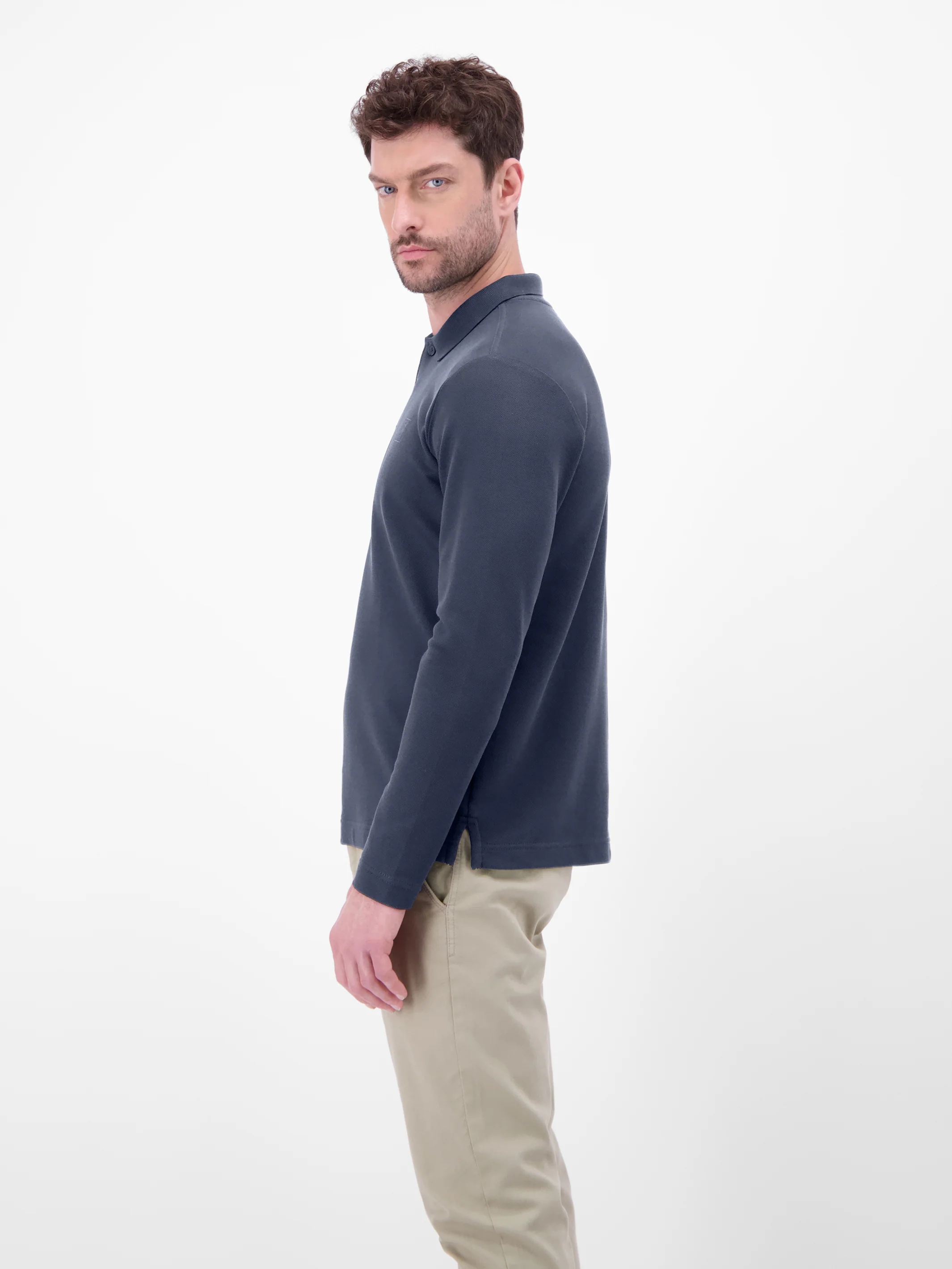 Langarm-Poloshirt, sportiv und modisch - Image 10
