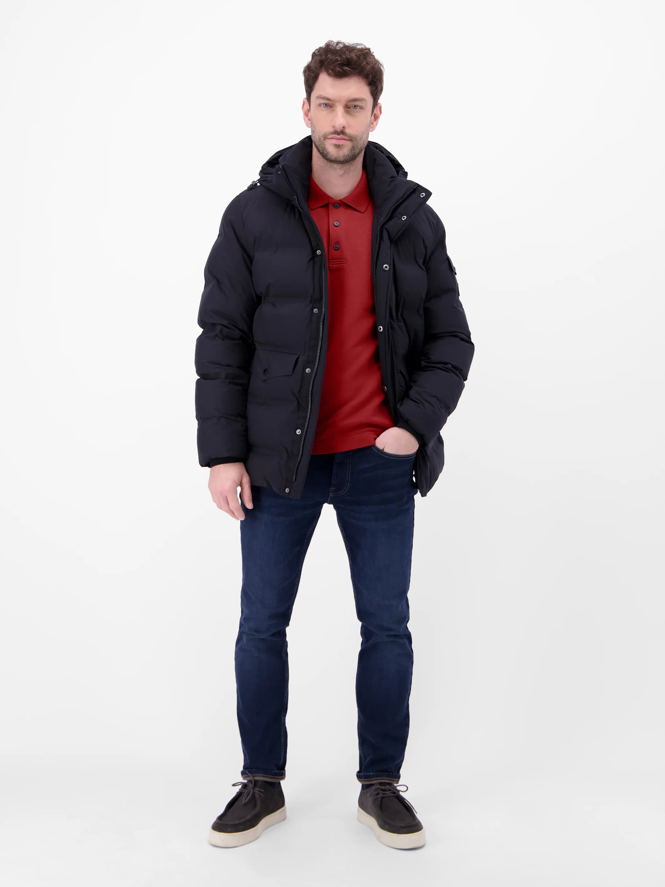Langarm-Poloshirt, sportiv und modisch - Image 7