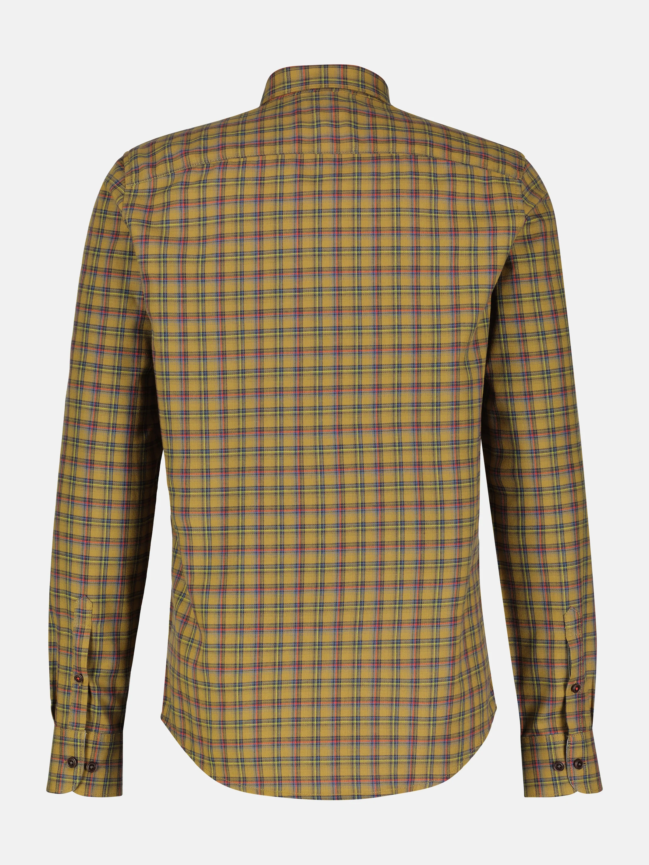 Langarmhemd , kariert, verdeckter Button-down-Kragen - Image 13