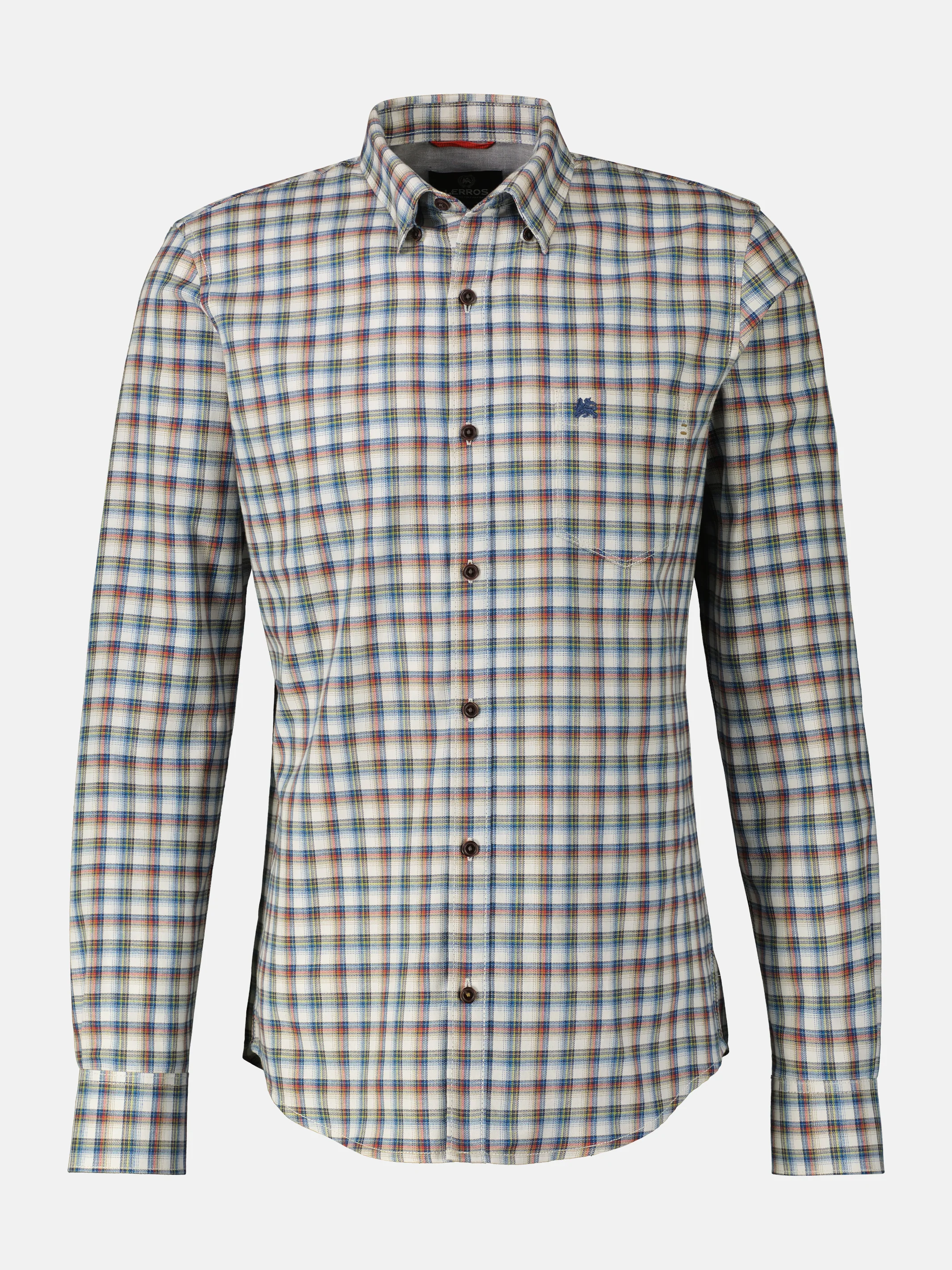 Langarmhemd , kariert, verdeckter Button-down-Kragen - Image 19