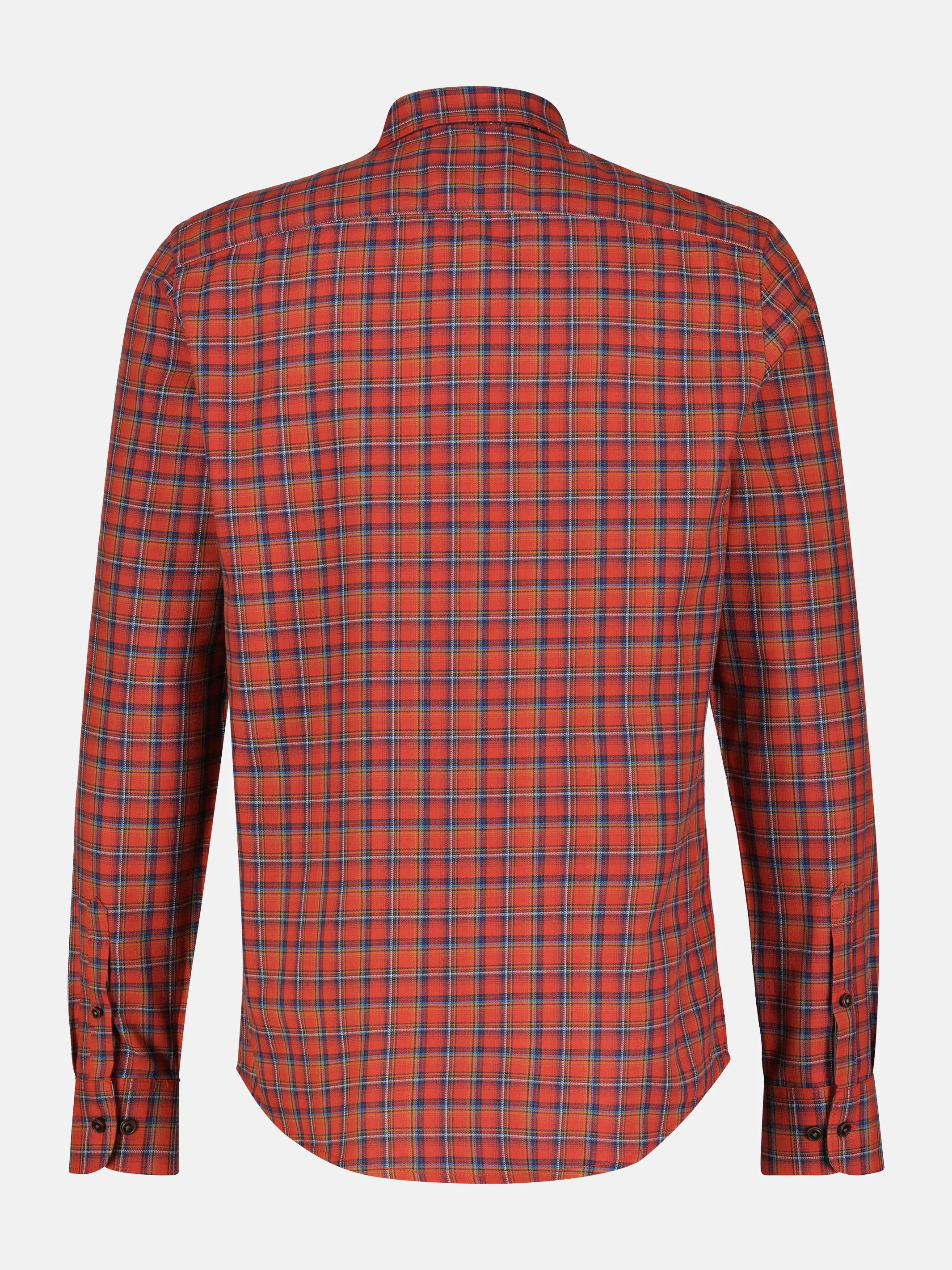 Langarmhemd , kariert, verdeckter Button-down-Kragen - Image 26