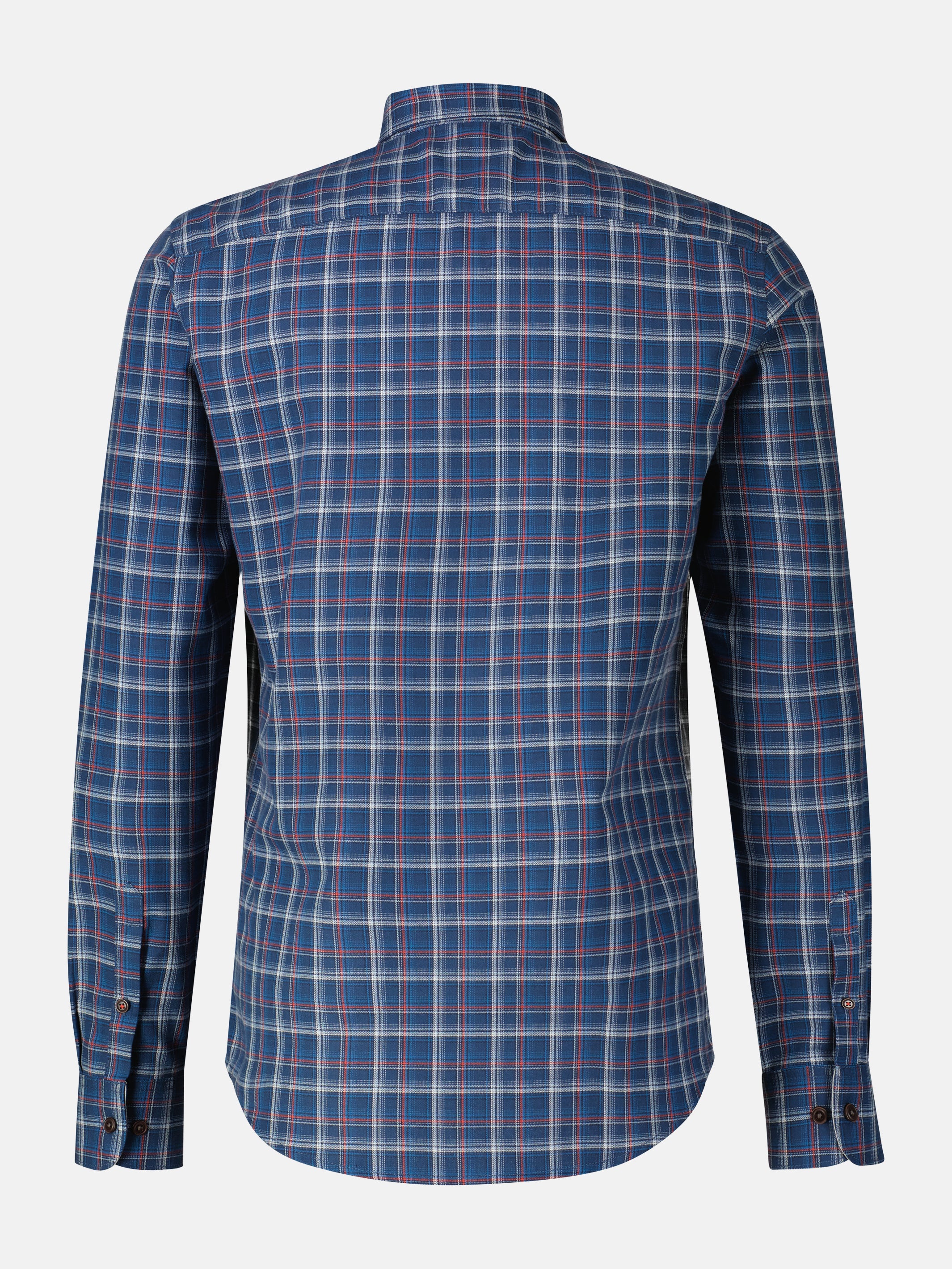 Langarmhemd , kariert, verdeckter Button-down-Kragen - Image 6