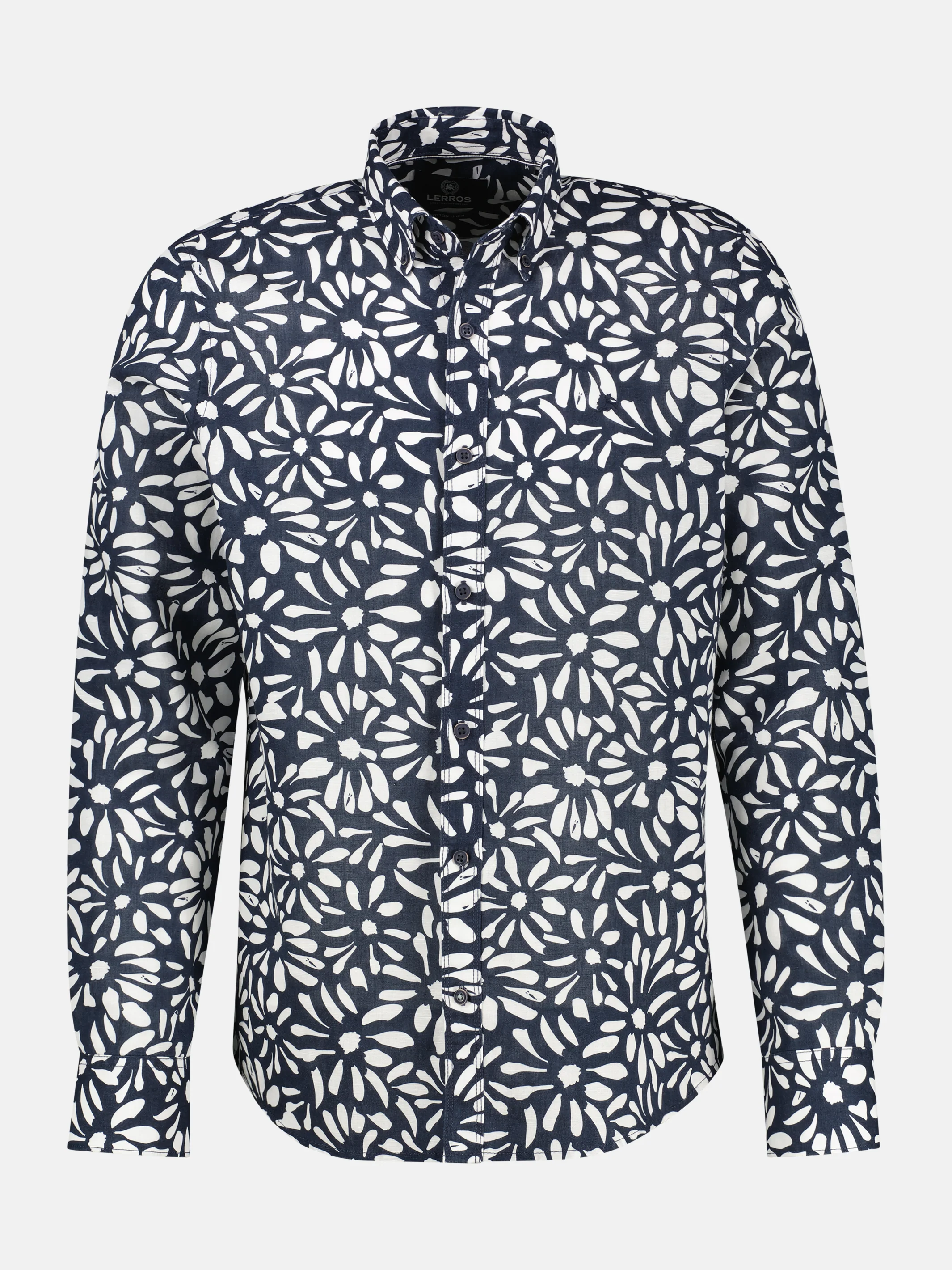 Langarmhemd mit floralem Print in großen Größen - Image 5