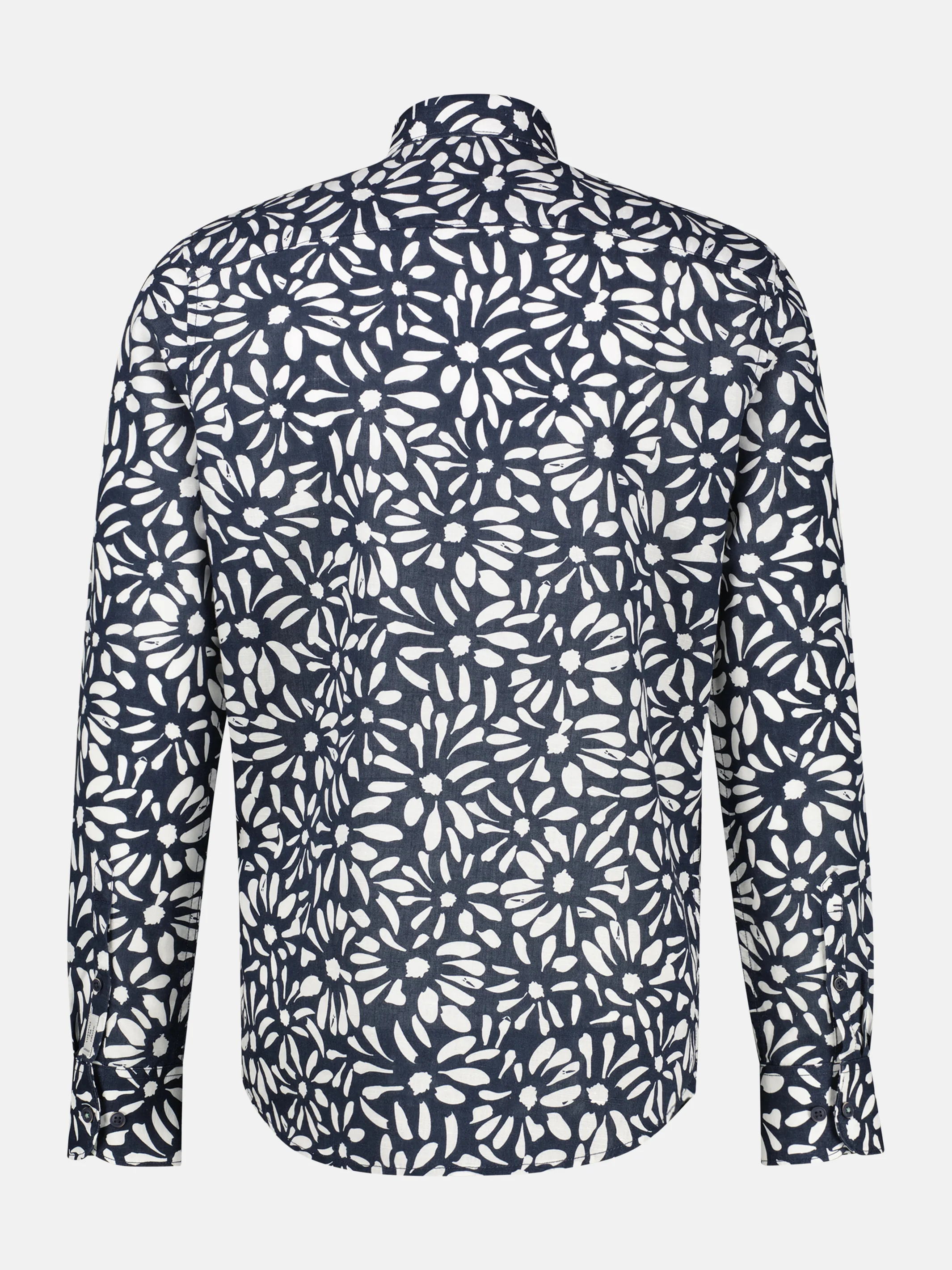 Langarmhemd mit floralem Print in großen Größen - Image 6
