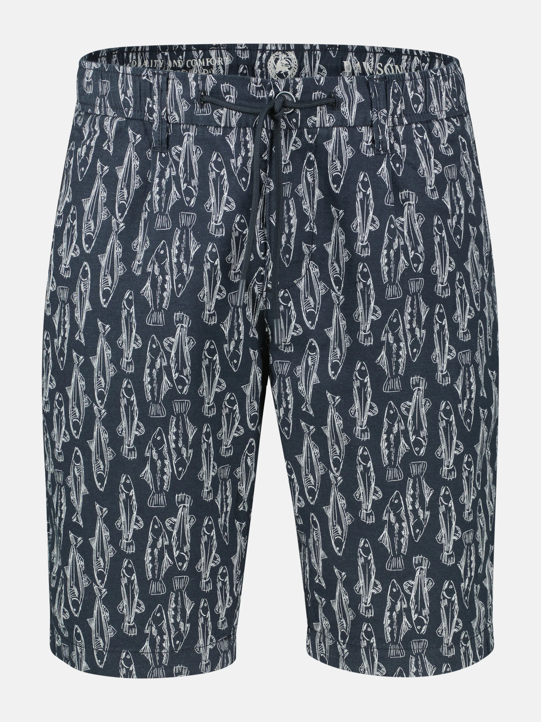 Leichte Chino-Bermuda mit Print, grosse Größen - Image 3