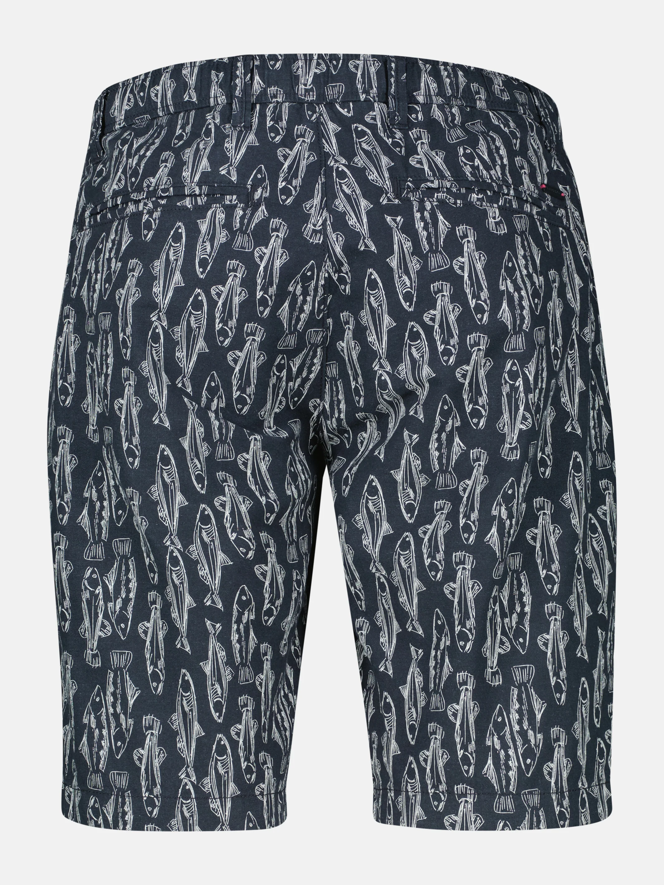 Leichte Chino-Bermuda mit Print, grosse Größen - Image 4