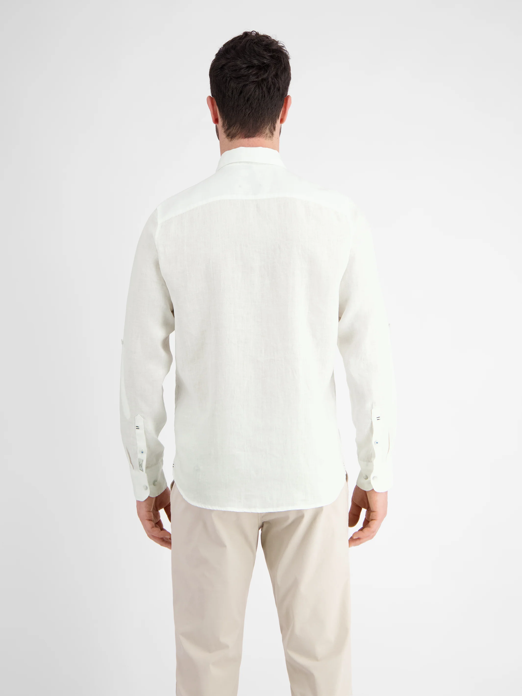 Lässiges Herren Leinenhemd, Langarm - Image 24