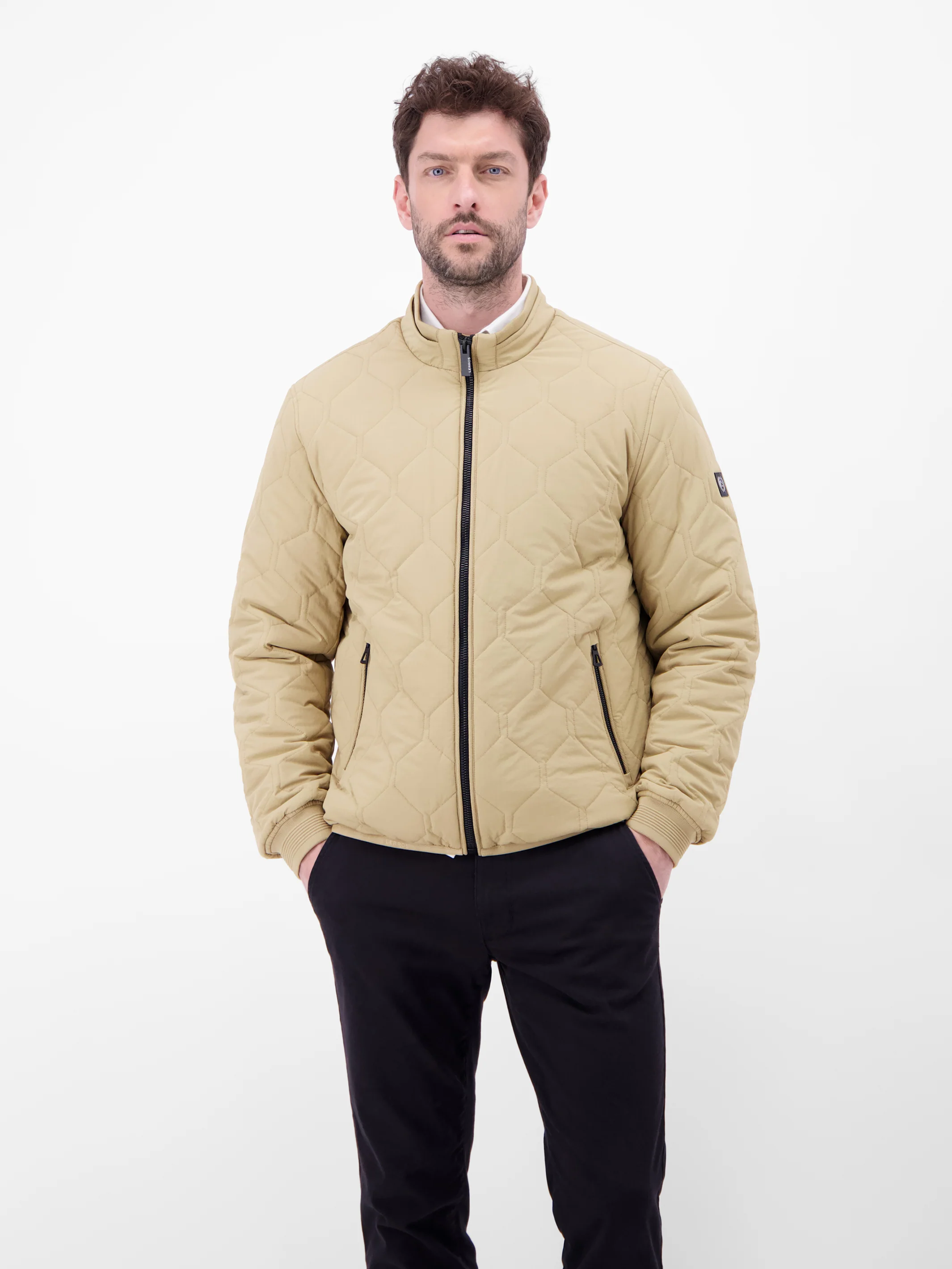 Steppjacke im Waben-Design - Image 11