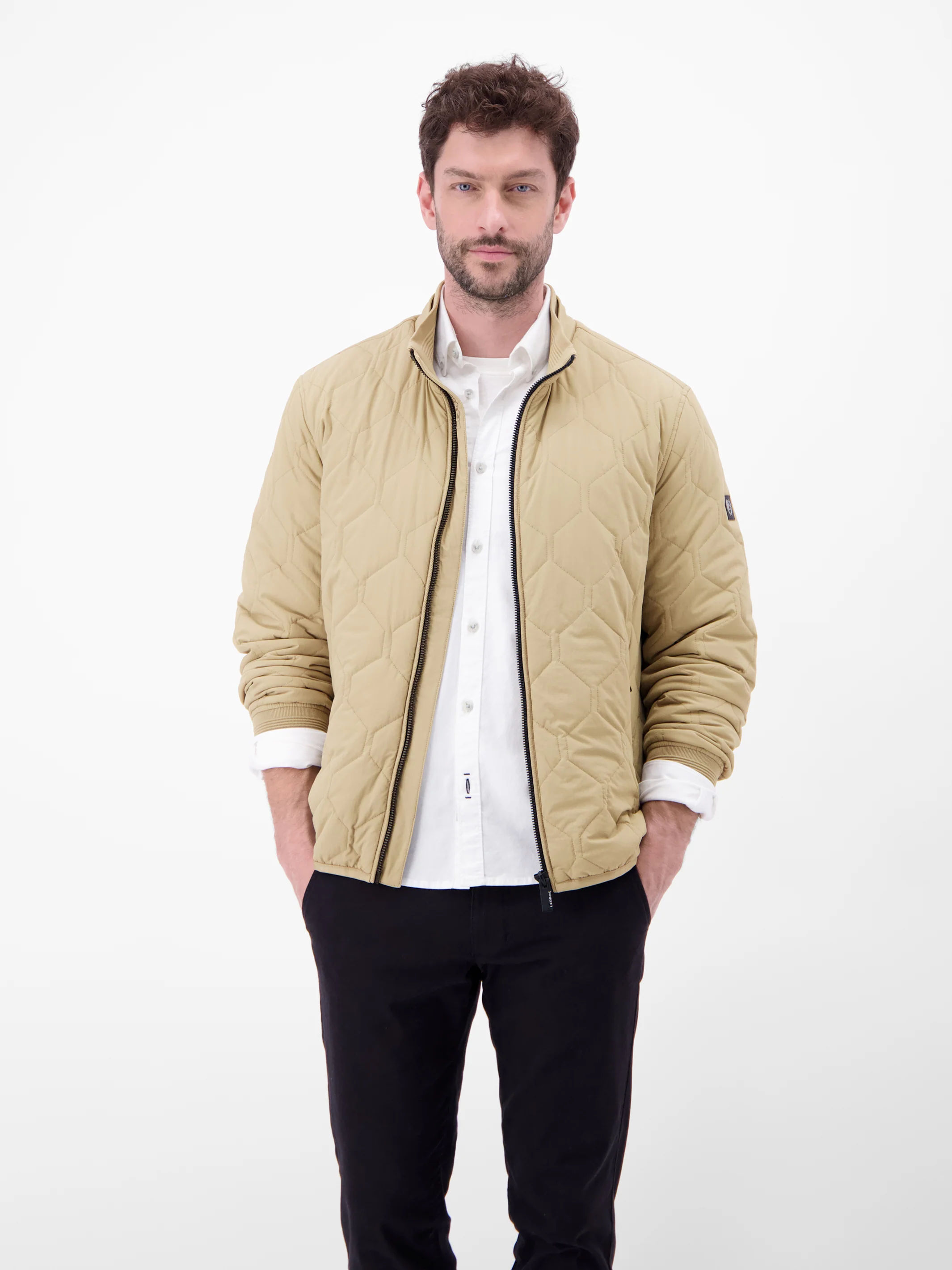 Steppjacke im Waben-Design - Image 15