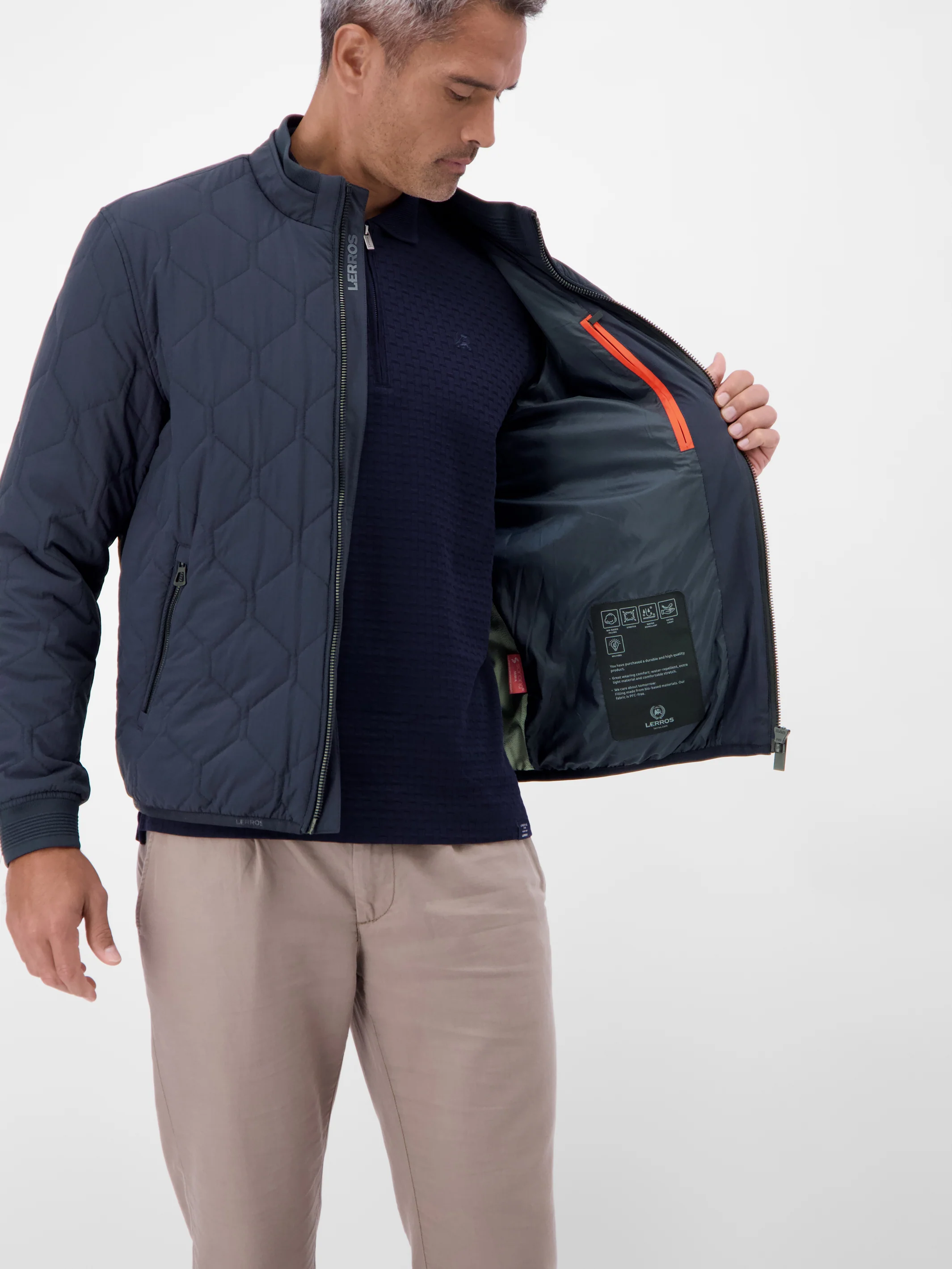 Steppjacke im Waben-Design - Image 5