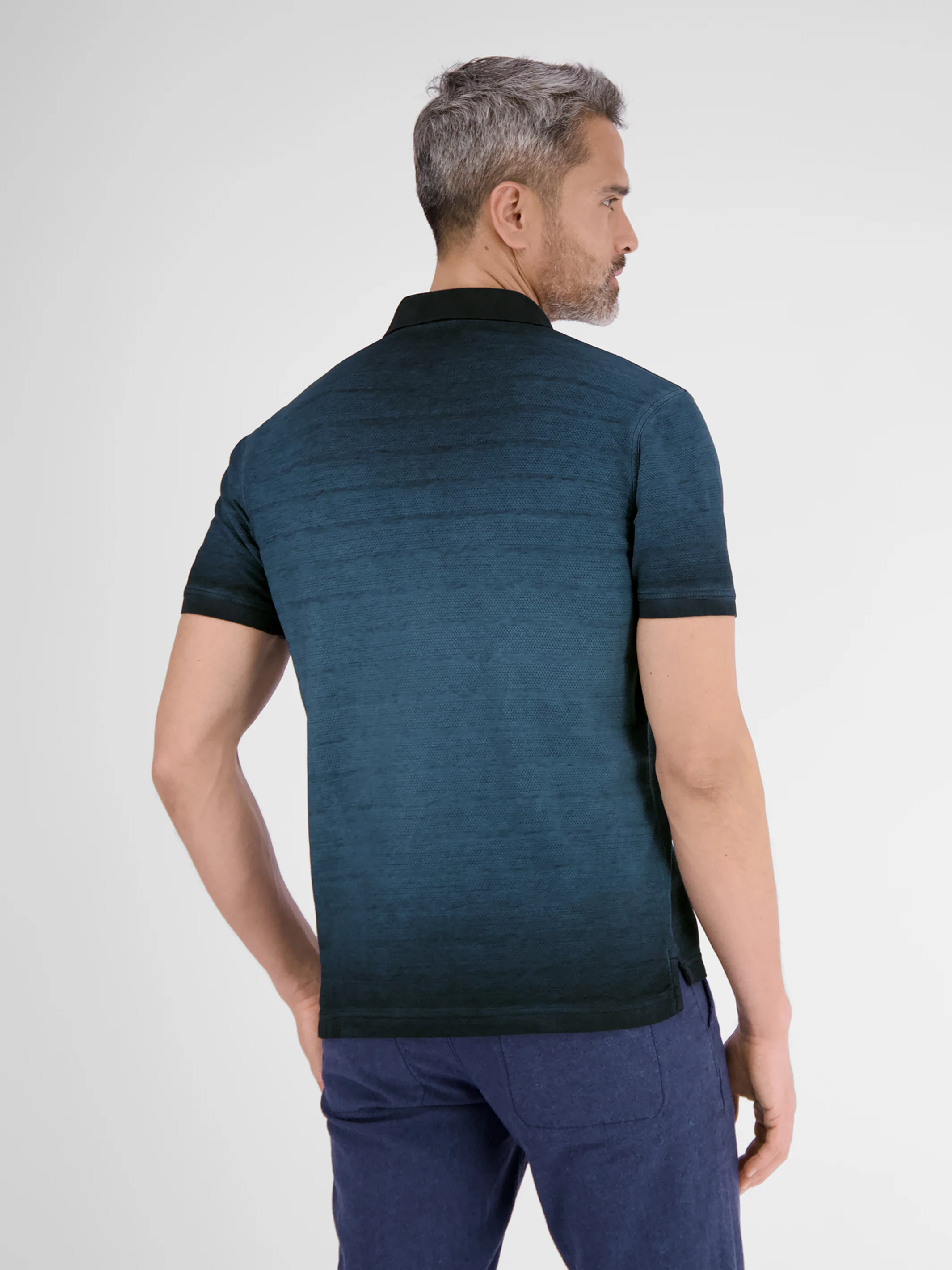 Poloshirt, gestreift in Strukturqualität - Image 8