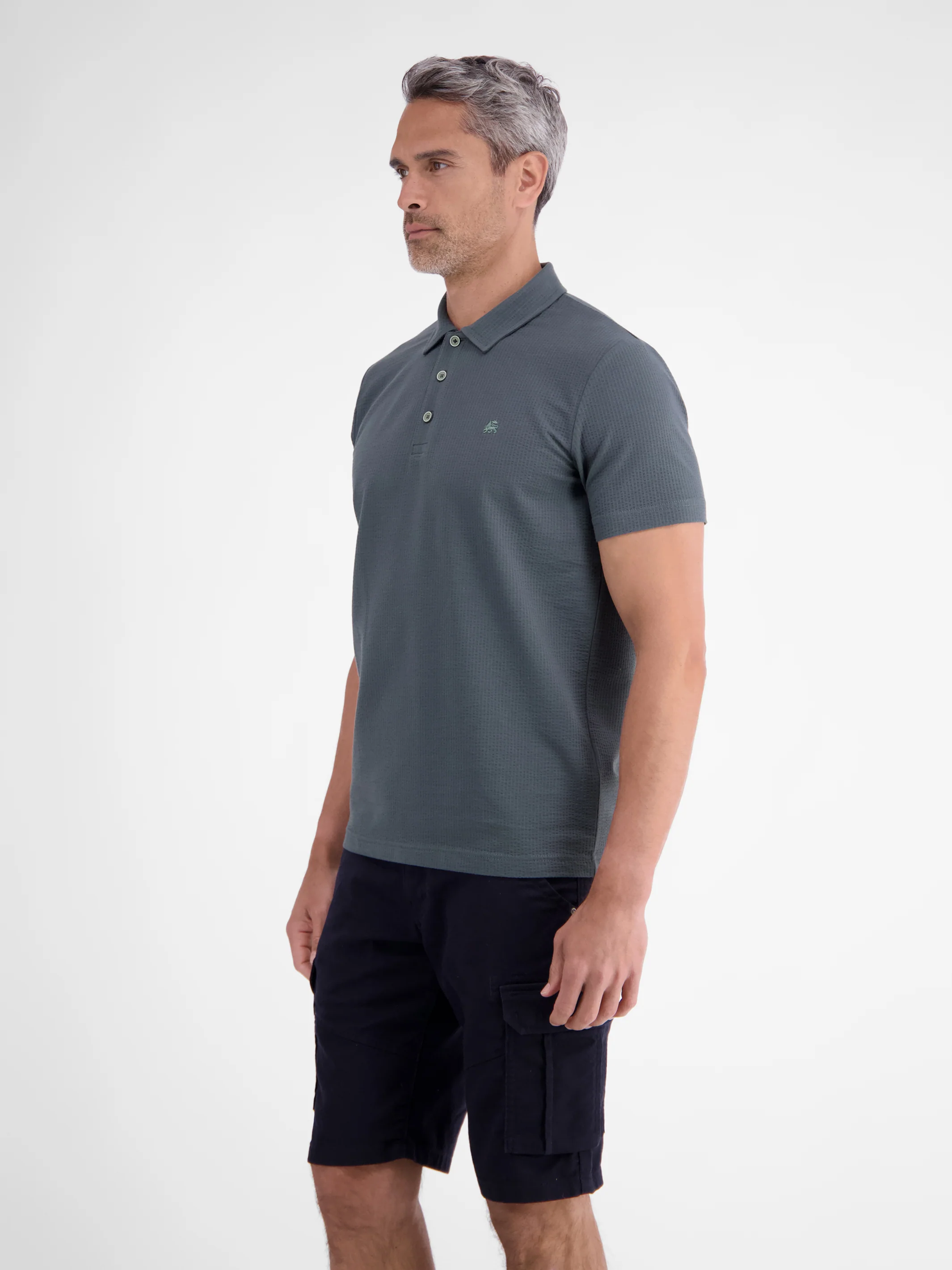 Poloshirt in weicher Seersucker-Qualität - Image 10