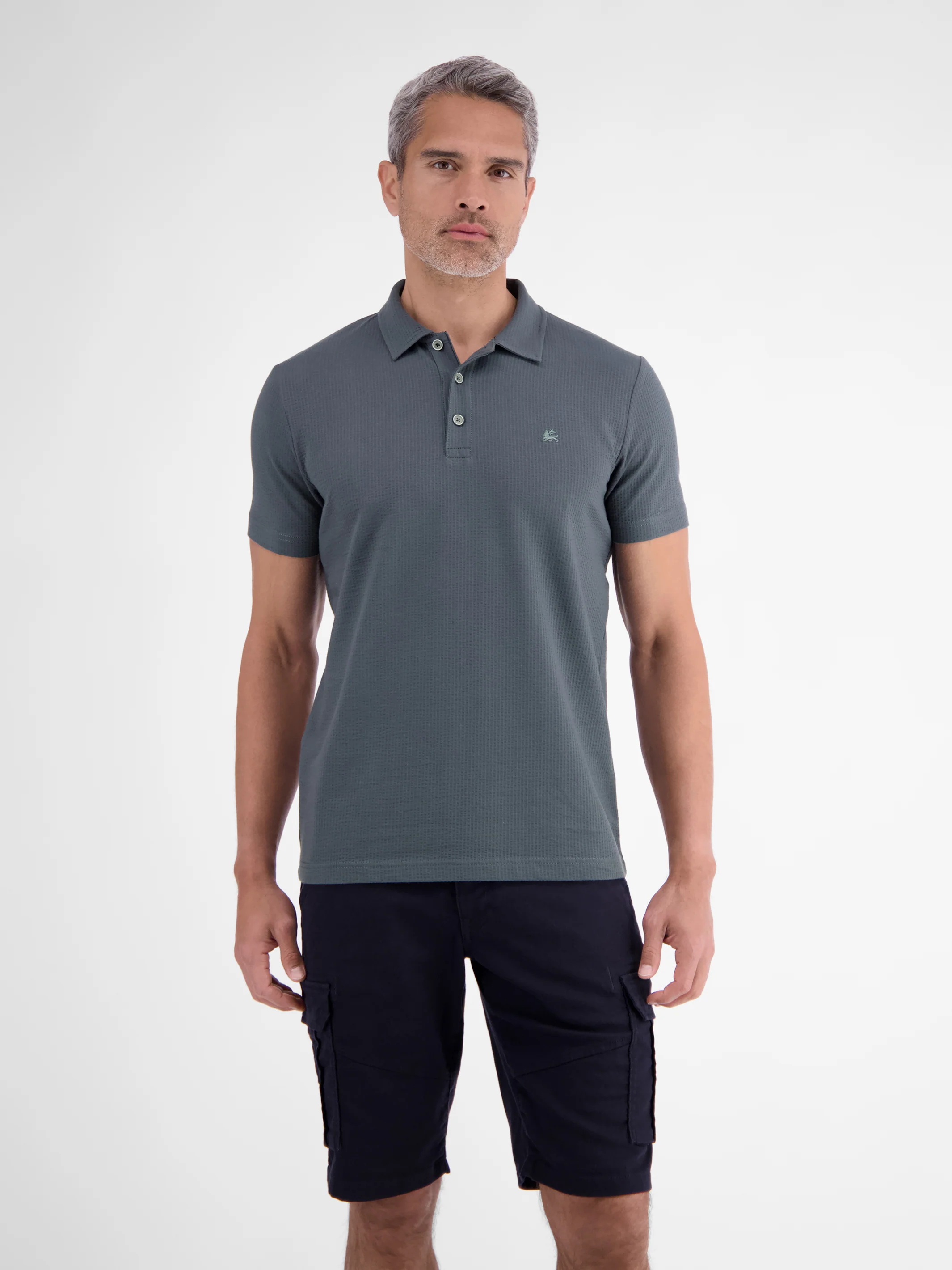 Poloshirt in weicher Seersucker-Qualität - Image 8
