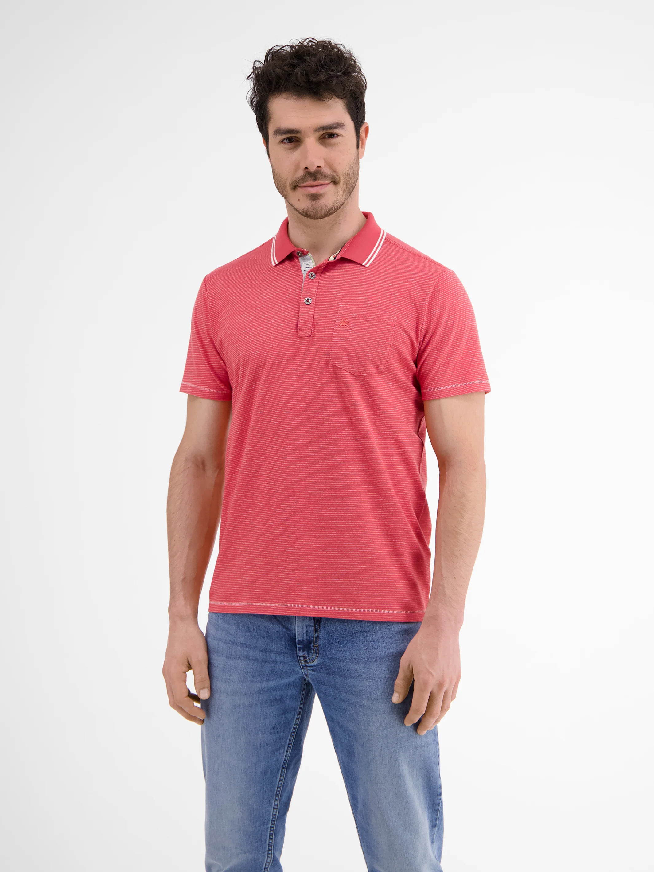 Poloshirt mit Finelinerstreifen - Image 7