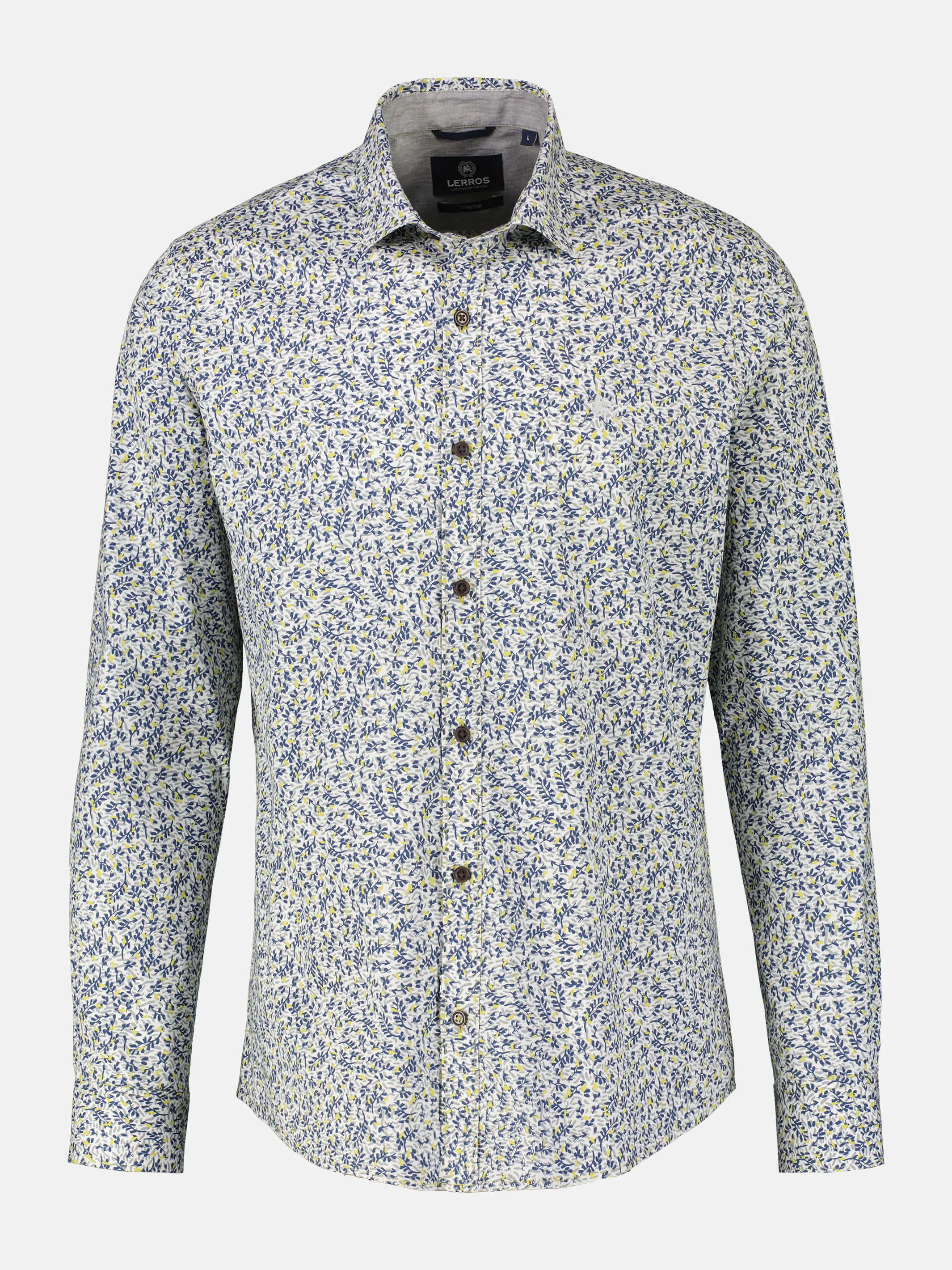 Poplin-Stretchhemd mit AOP - Image 13