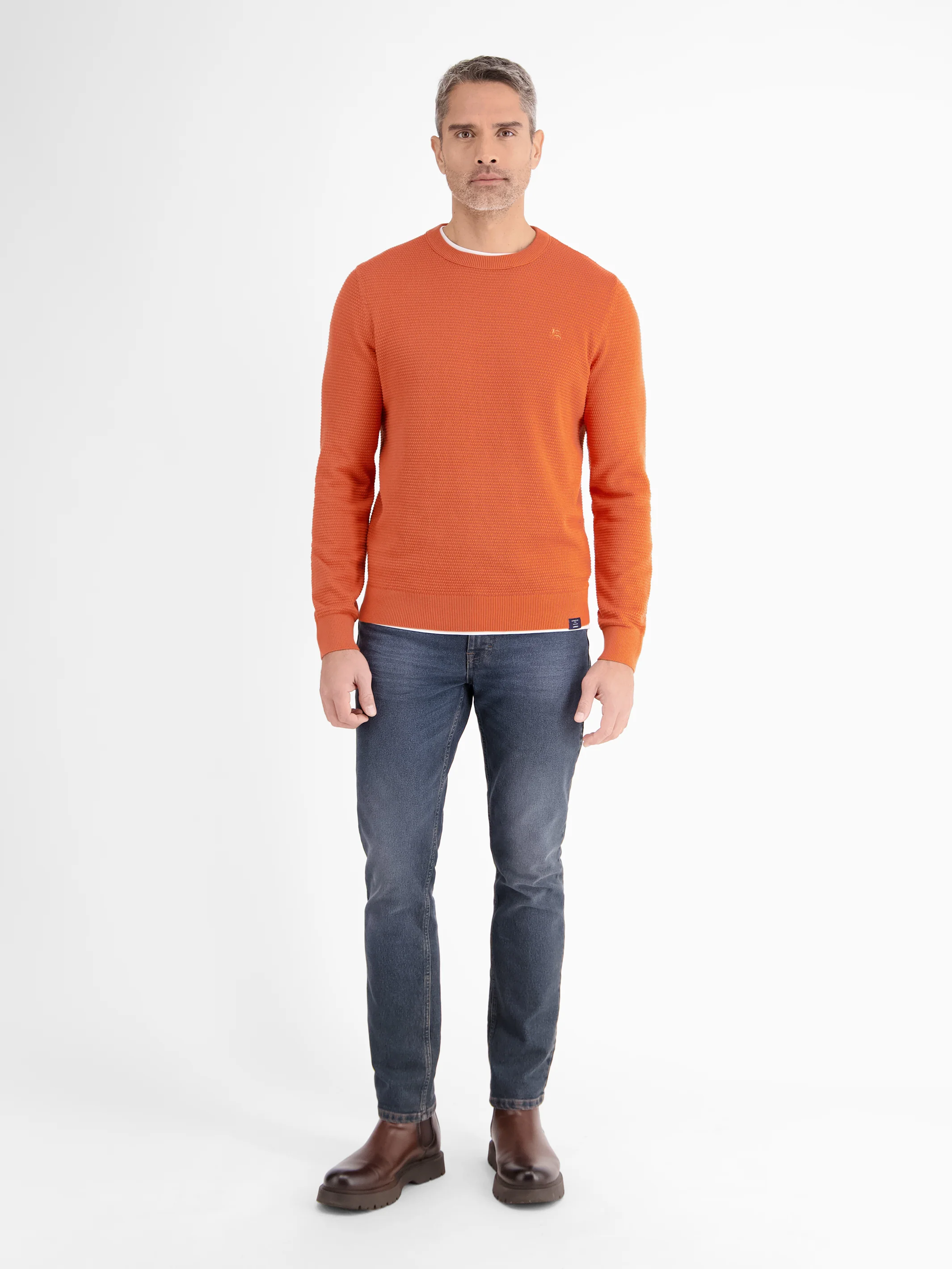 Rundhals-Strickpullover aus nachhaltig produzierter Baumwolle - Image 13