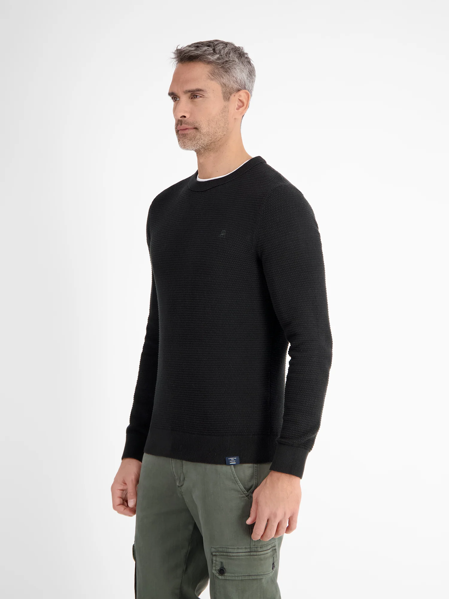 Rundhals-Strickpullover aus nachhaltig produzierter Baumwolle - Image 3
