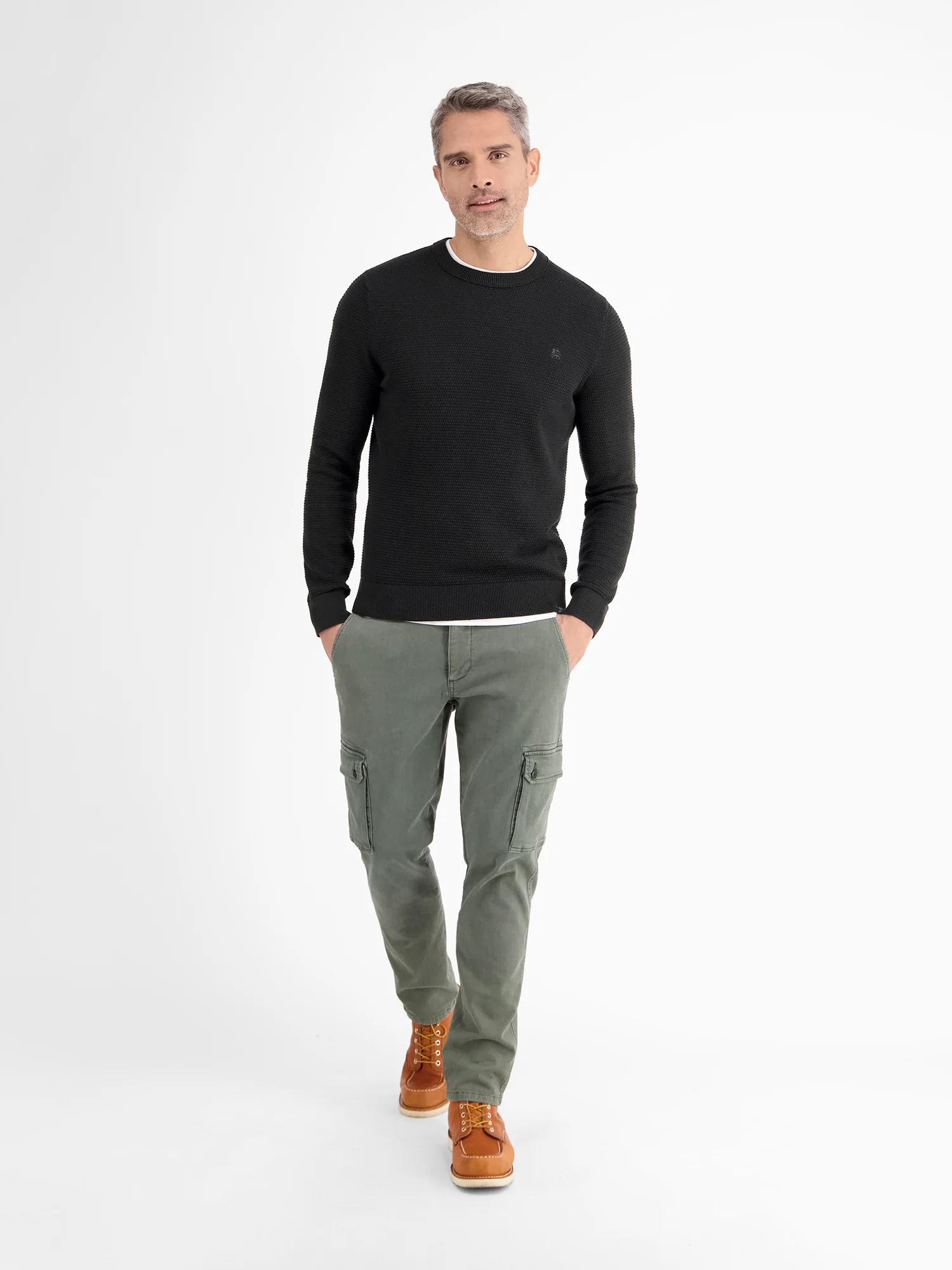 Rundhals-Strickpullover aus nachhaltig produzierter Baumwolle - Image 5