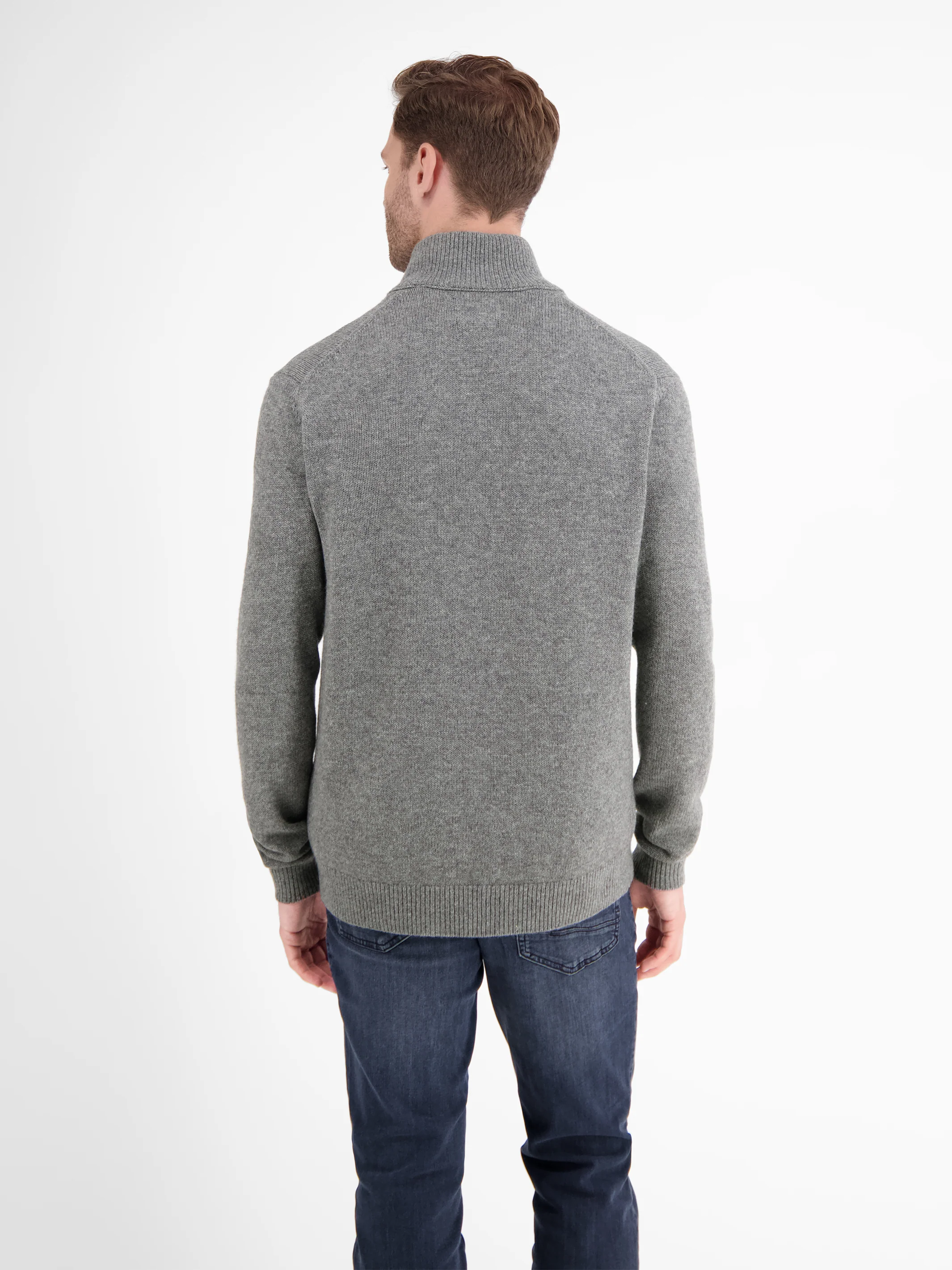 Schurwoll-Strickjacke mit Kaschmiranteil - Image 10