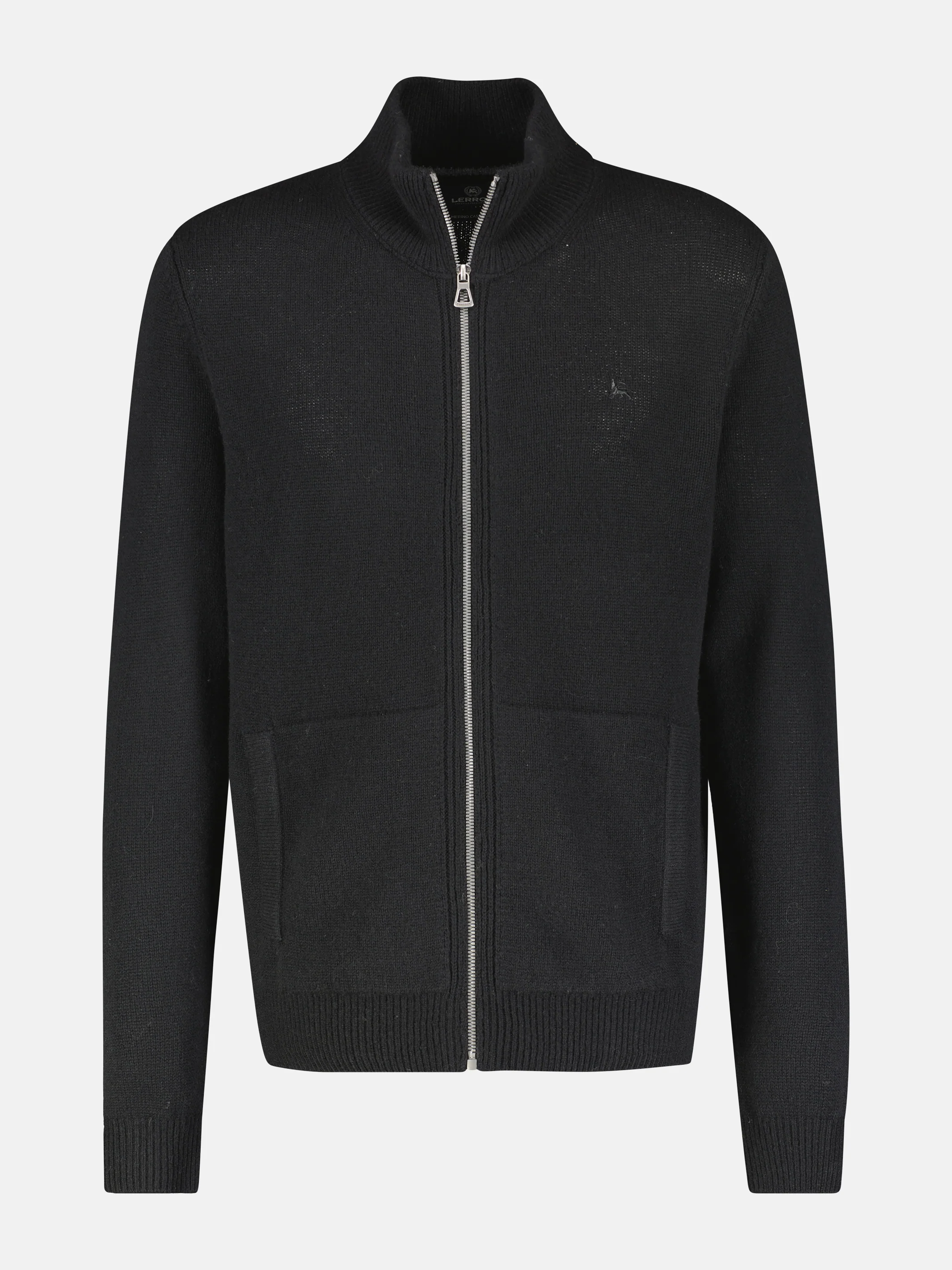 Schurwoll-Strickjacke mit Kaschmiranteil - Image 5