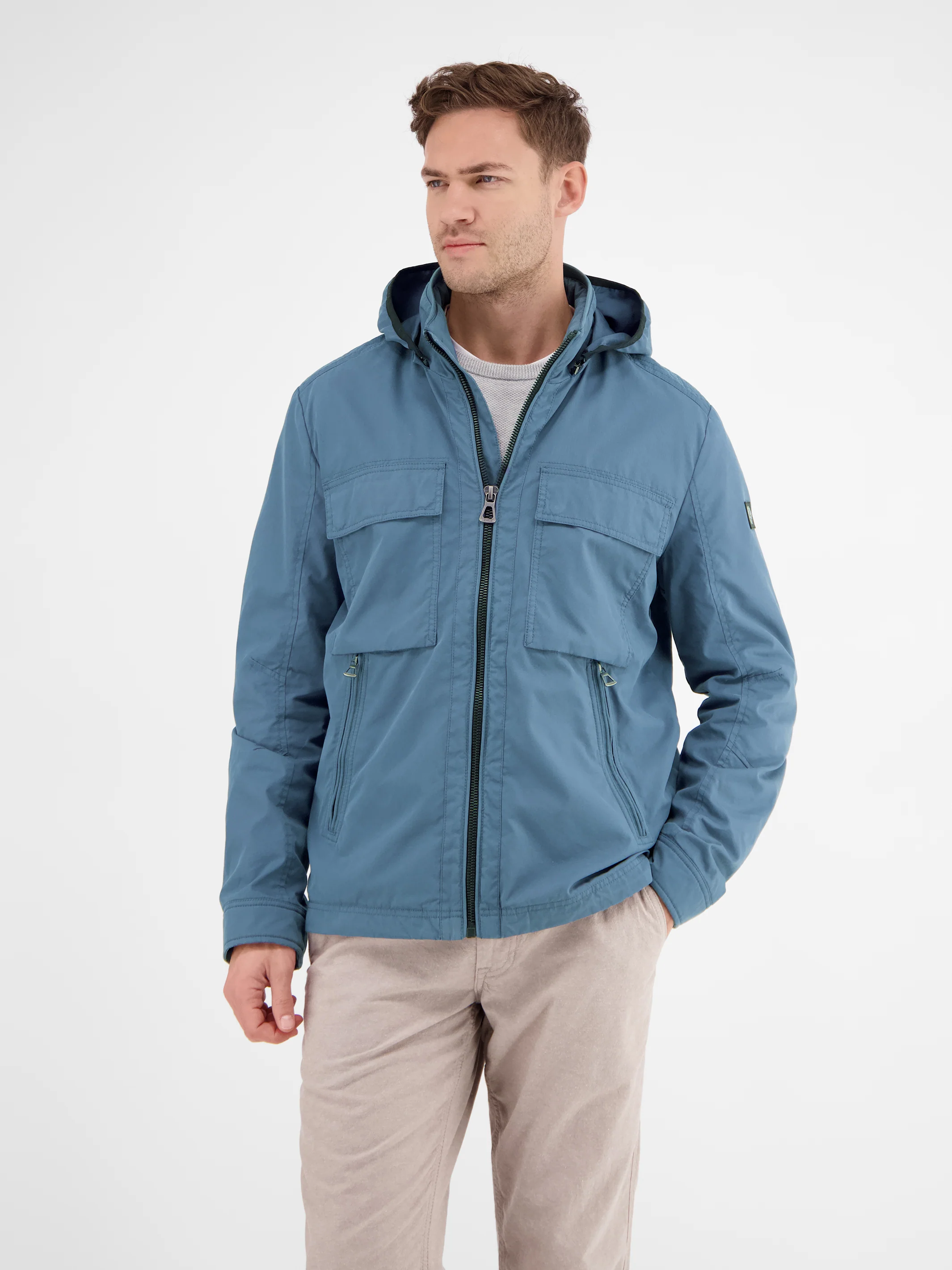 Shell-Blouson mit abnehmbarer Kapuze - Image 12