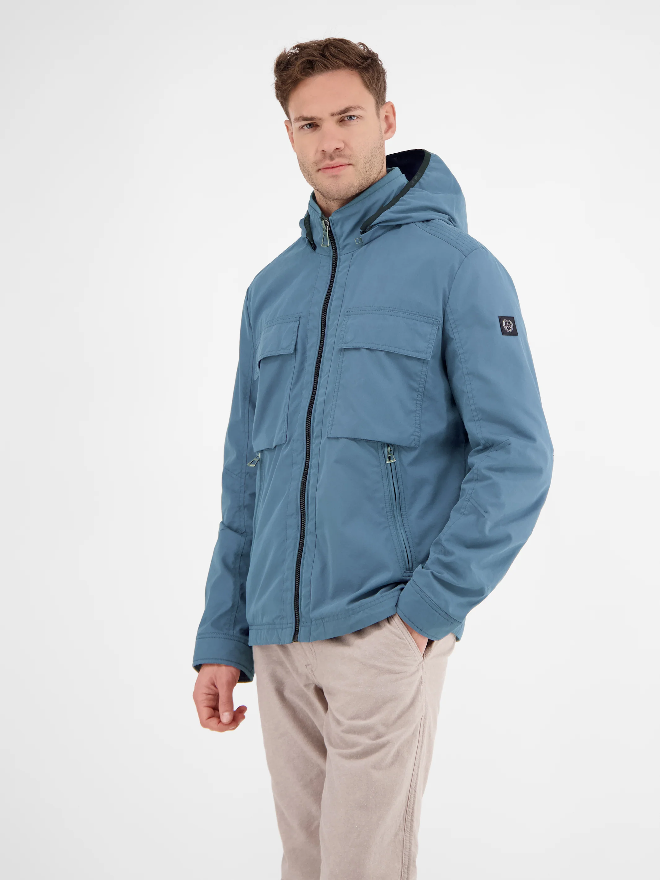Shell-Blouson mit abnehmbarer Kapuze - Image 14