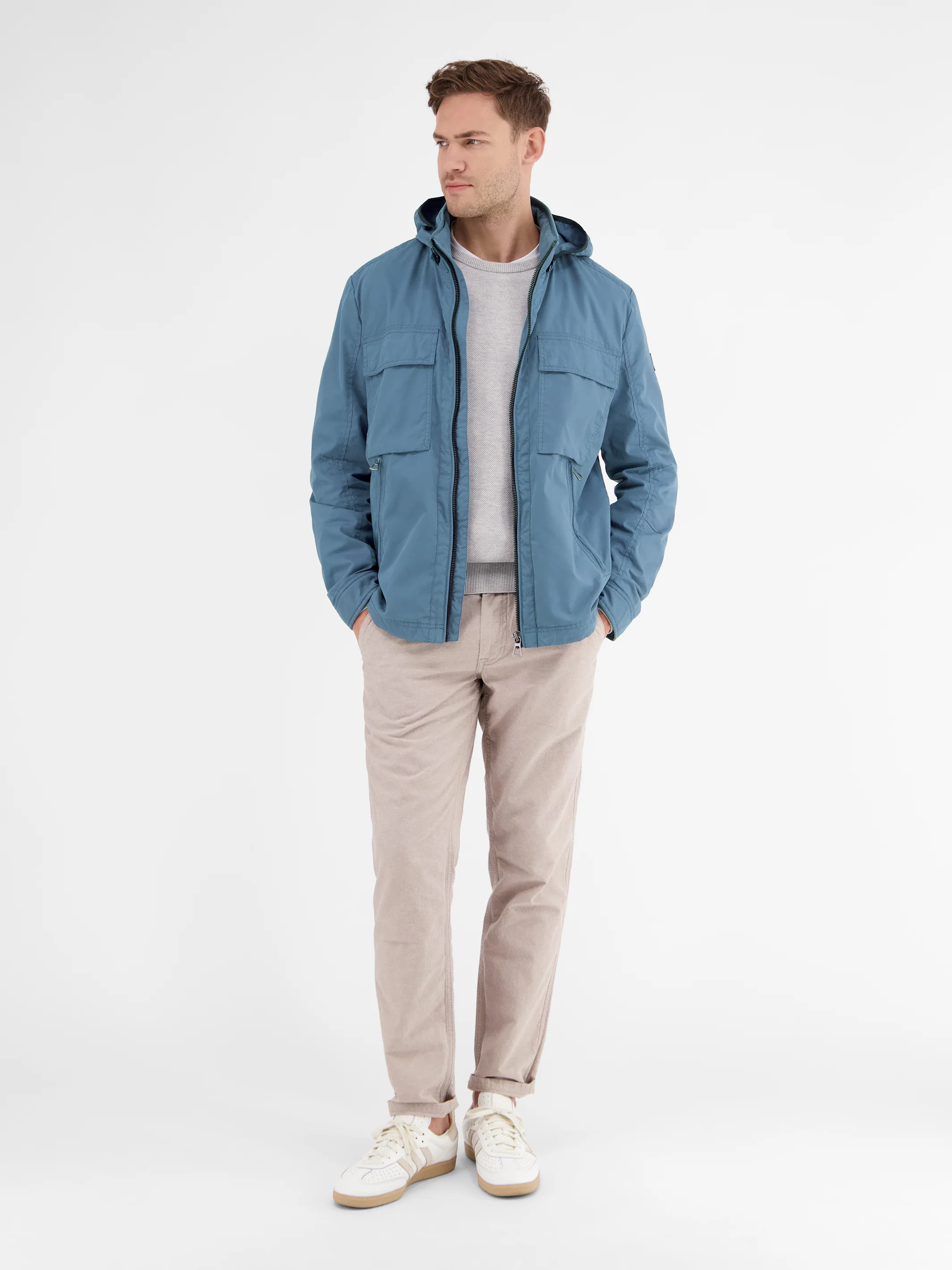 Shell-Blouson mit abnehmbarer Kapuze - Image 15