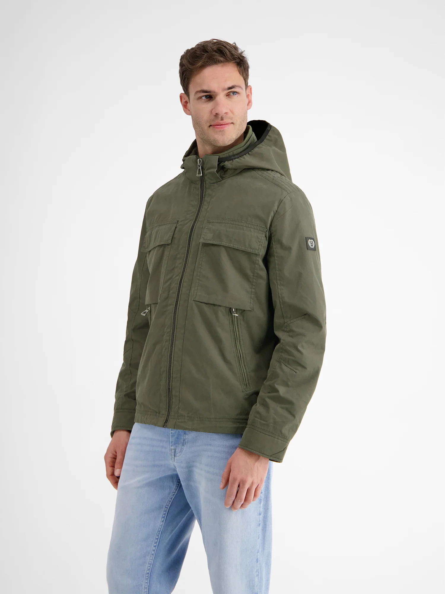 Shell-Blouson mit abnehmbarer Kapuze - Image 3