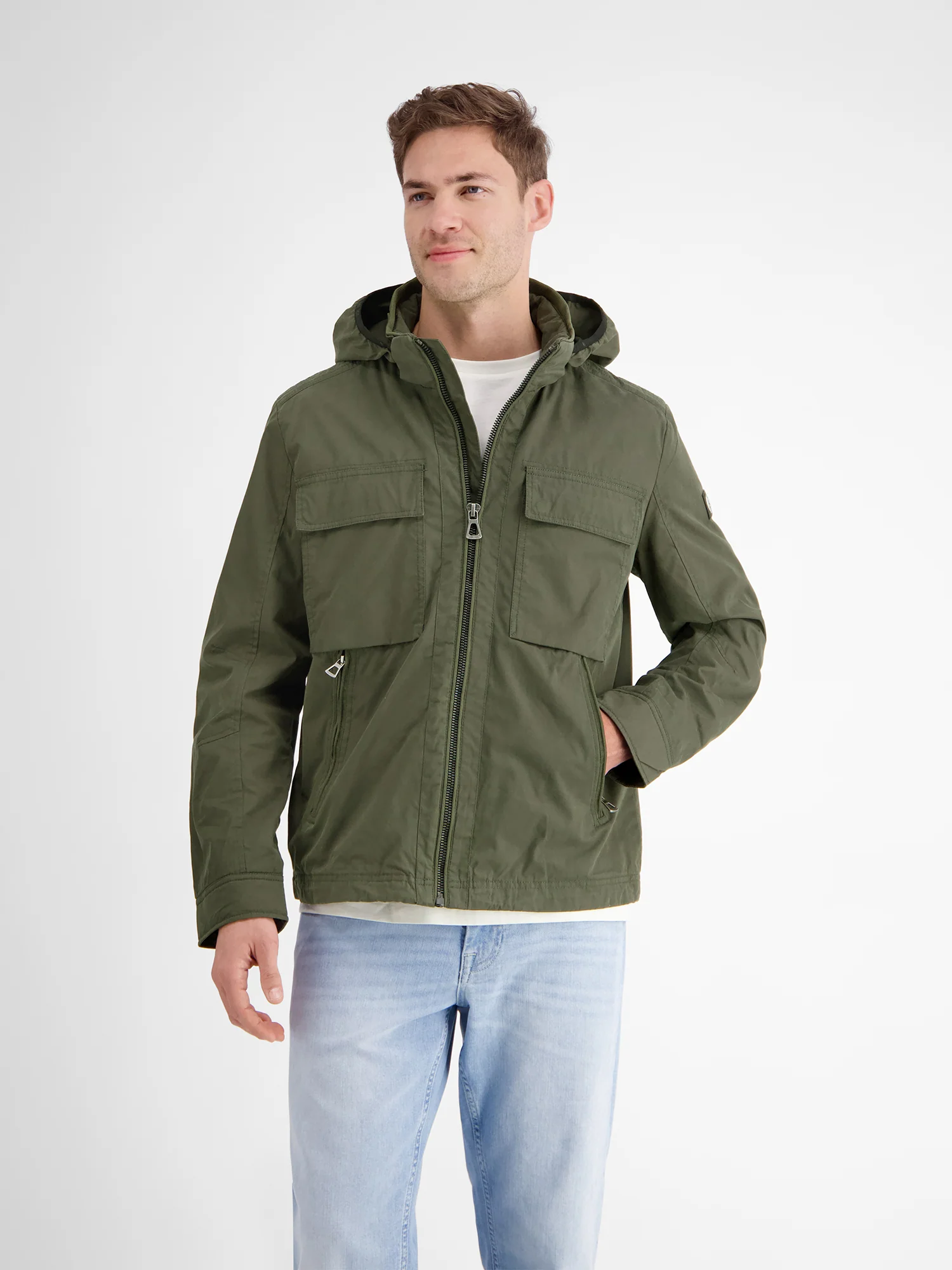 Shell-Blouson mit abnehmbarer Kapuze - Image 4