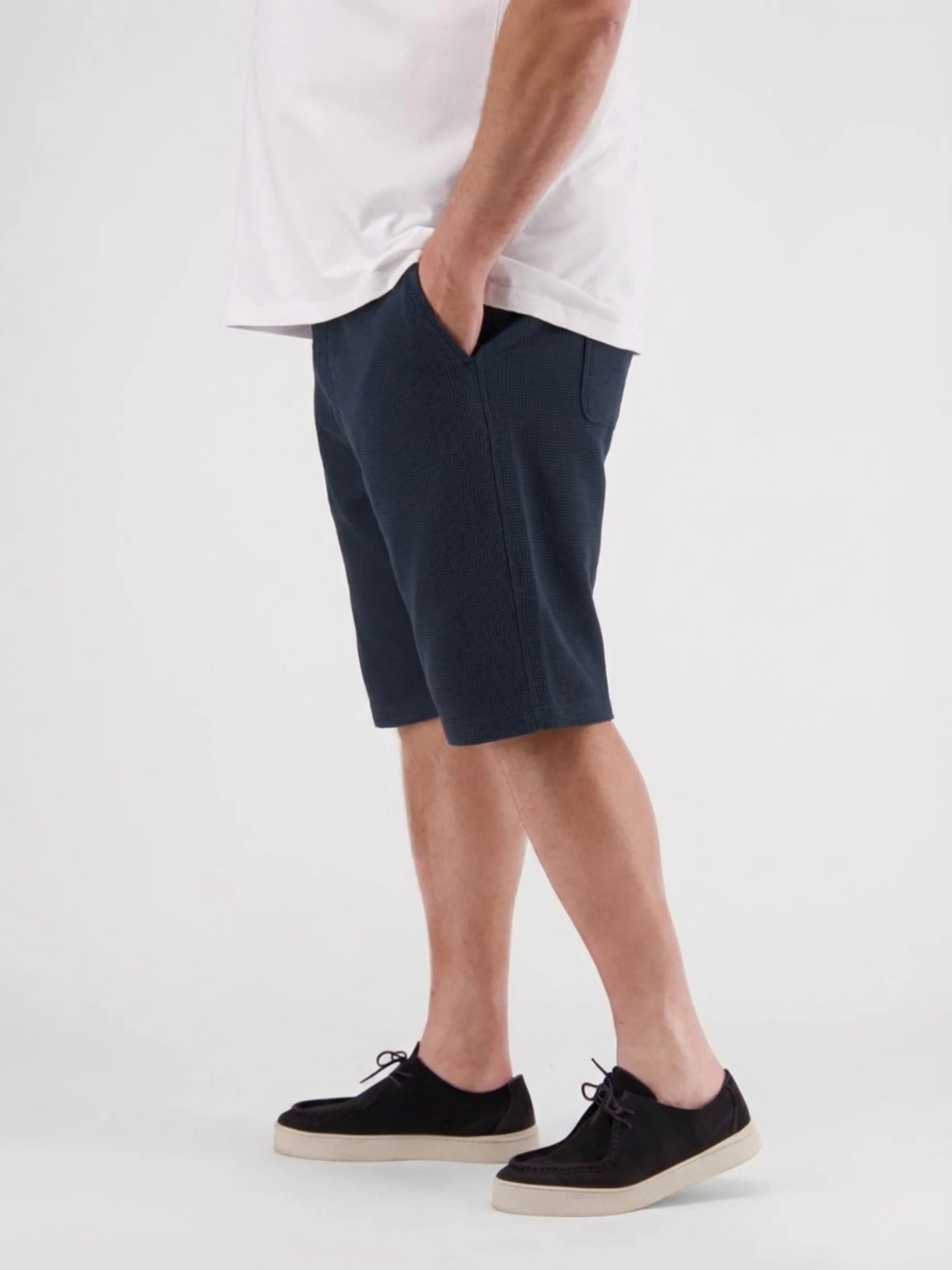 Shorts mit Kordelzug in Jerseyqualität, große Größen - Image 3