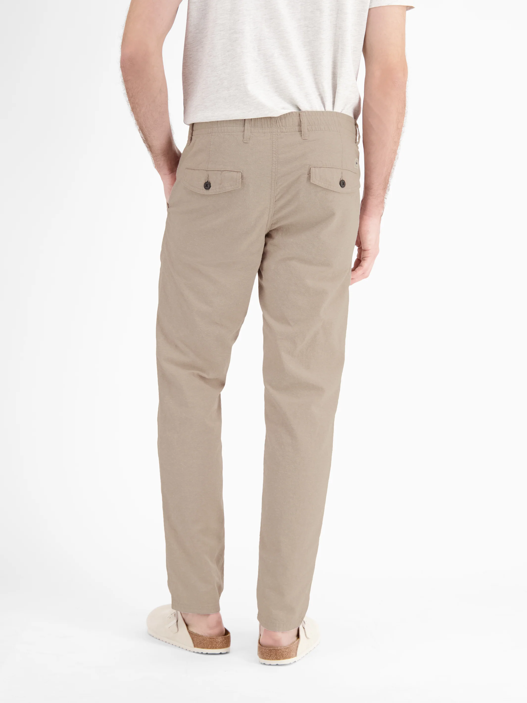 Sommerliche Chino mit Leinenanteil, RELAX FIT - Image 10