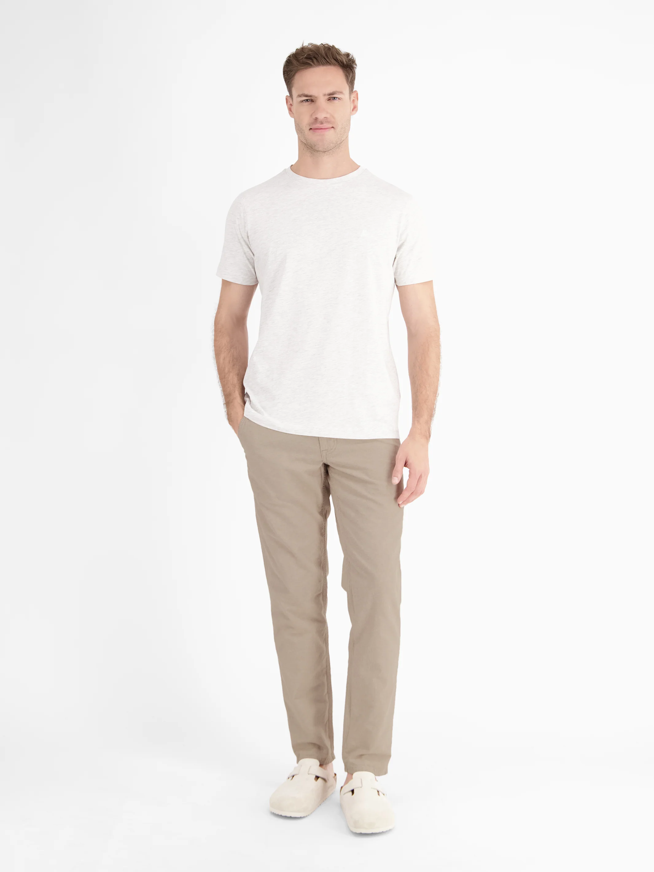 Sommerliche Chino mit Leinenanteil, RELAX FIT - Image 12