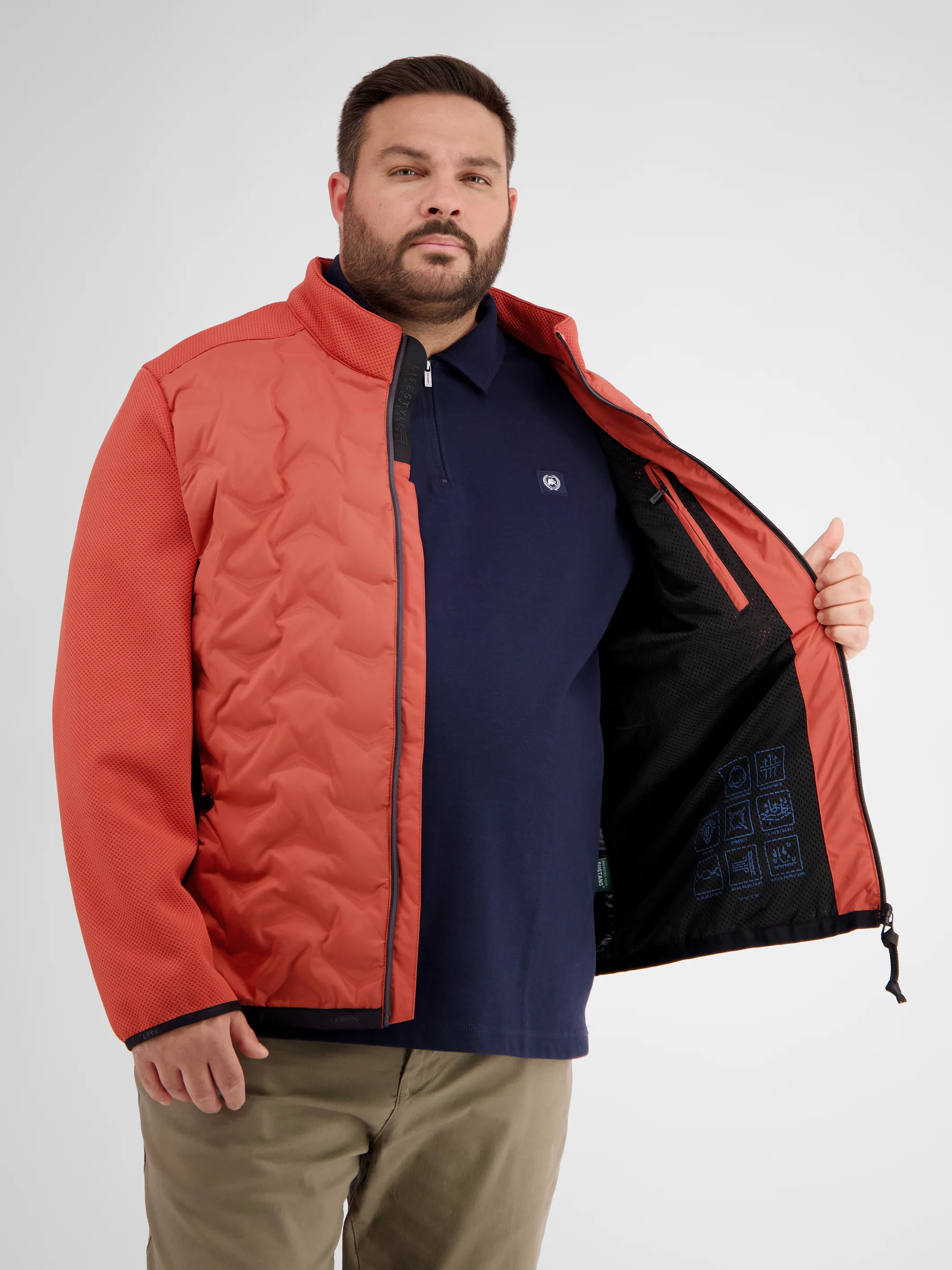 Sportliche Hybrid-Jacke - Image 3