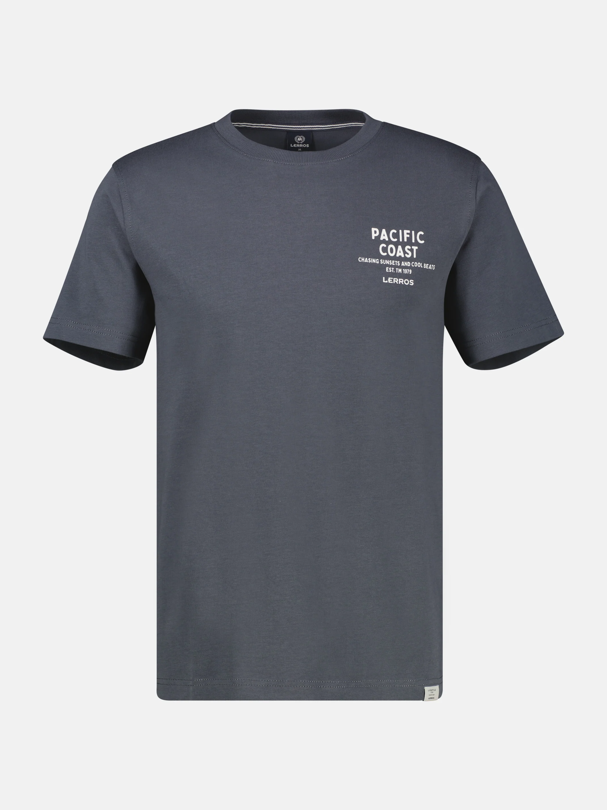 Sportliches T-Shirt aus Baumwolle mit Brust- und Rückenprint - Image 8