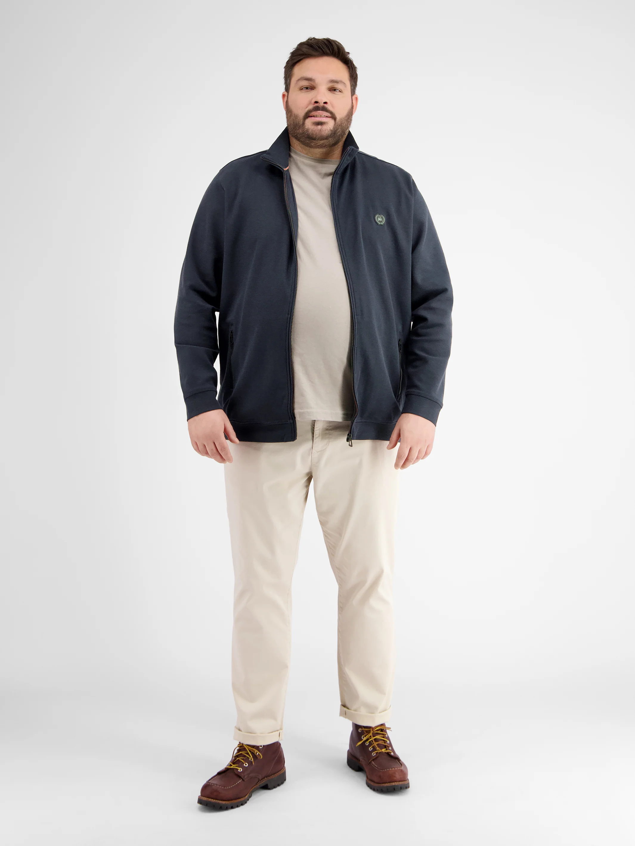 Sweatjacke in Strukturqualität - Image 10
