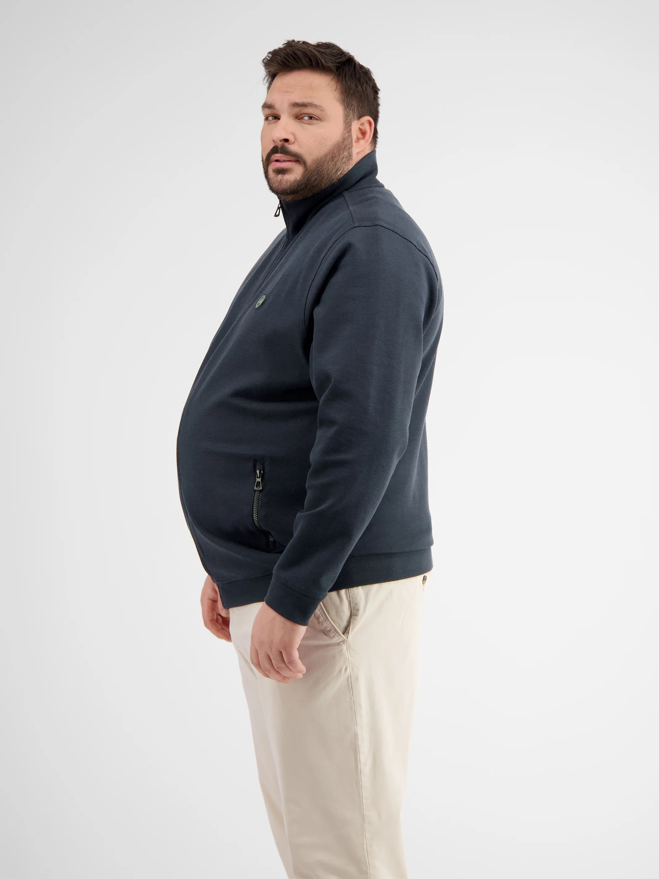 Sweatjacke in Strukturqualität - Image 9