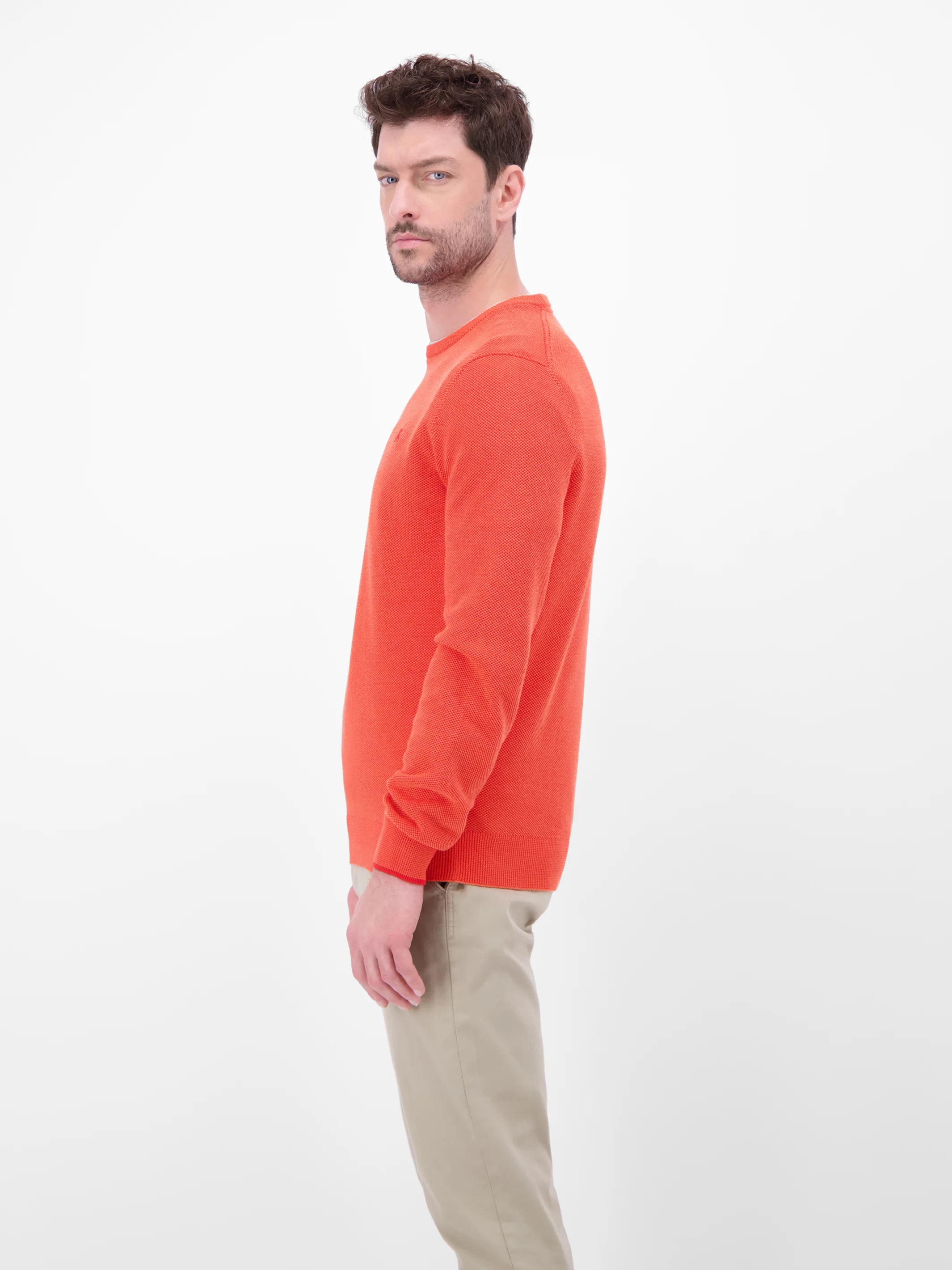 Strickpullover in sportiver 2-Tone-Optik - Image 12