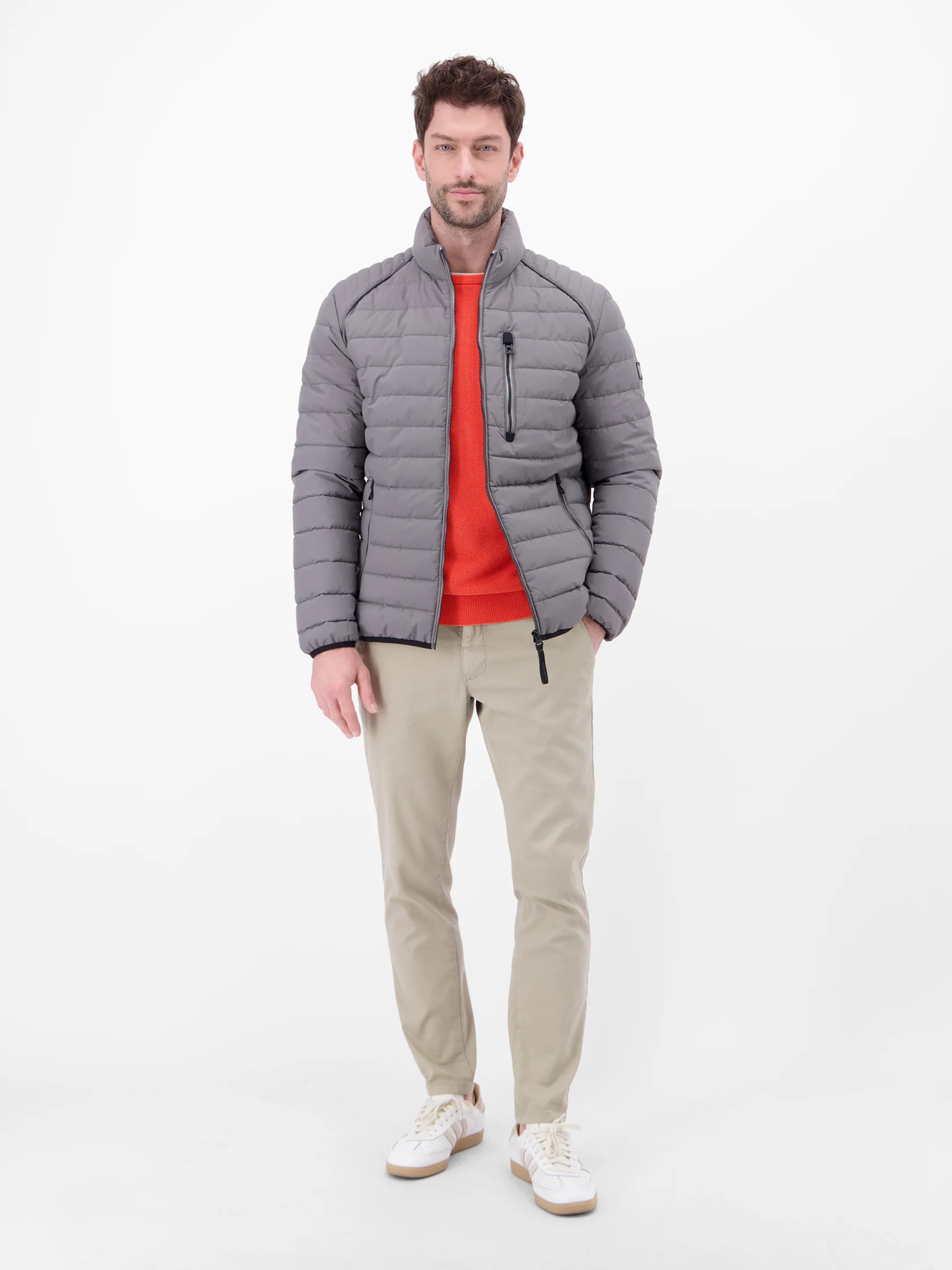 Strickpullover in sportiver 2-Tone-Optik - Image 14