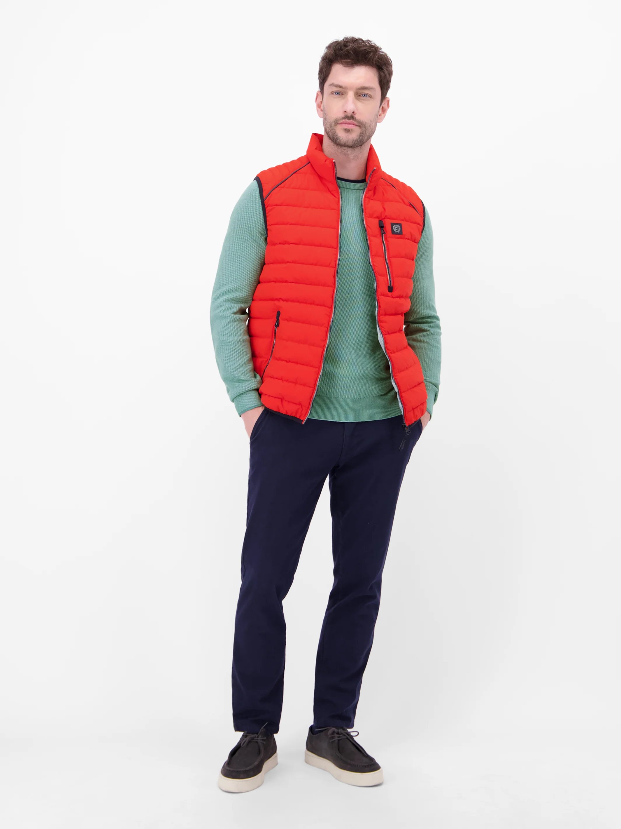 Strickpullover in sportiver 2-Tone-Optik - Image 5