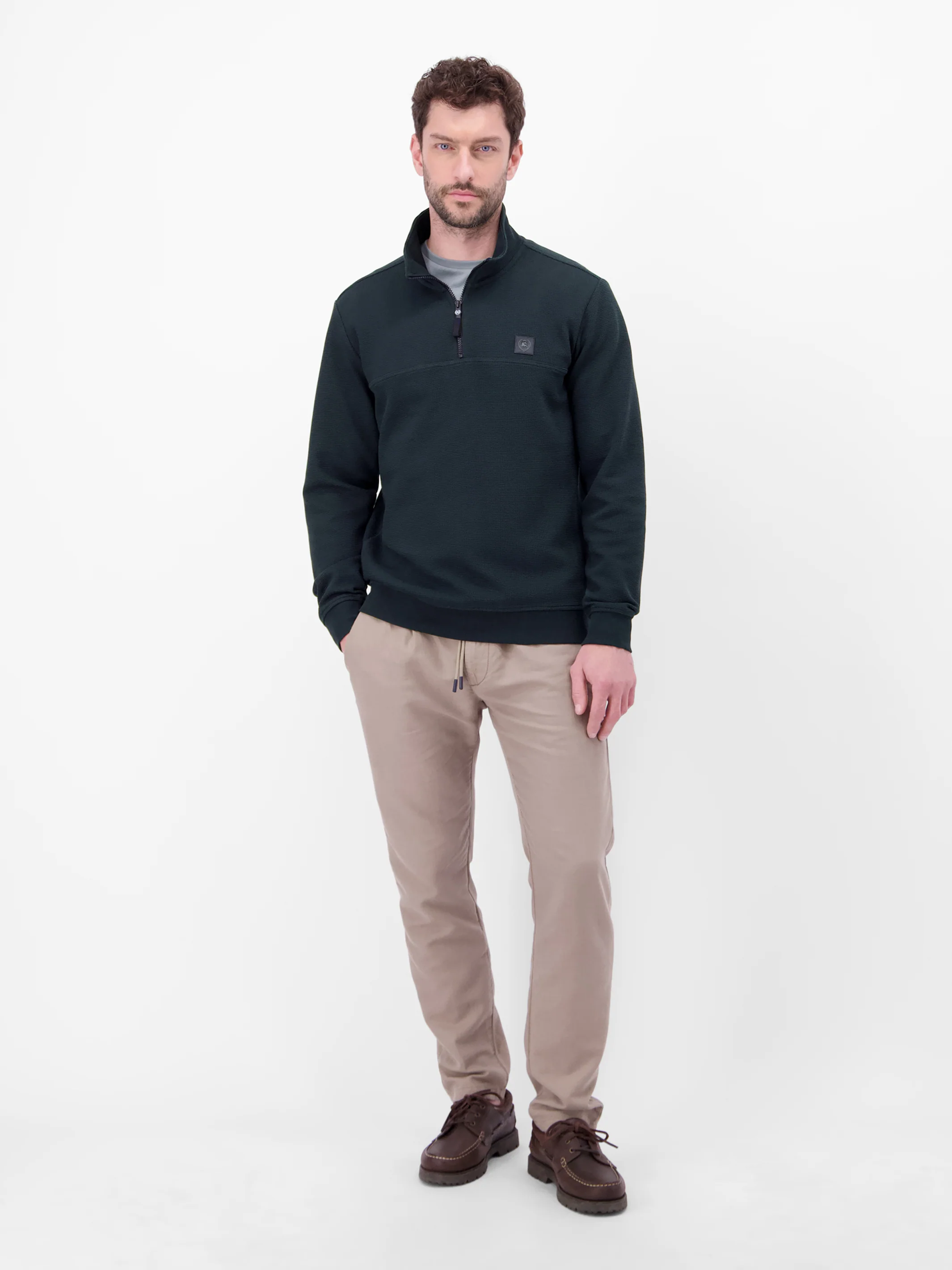 Troyer in Sweatqualität mit Waffelstruktur - Image 12