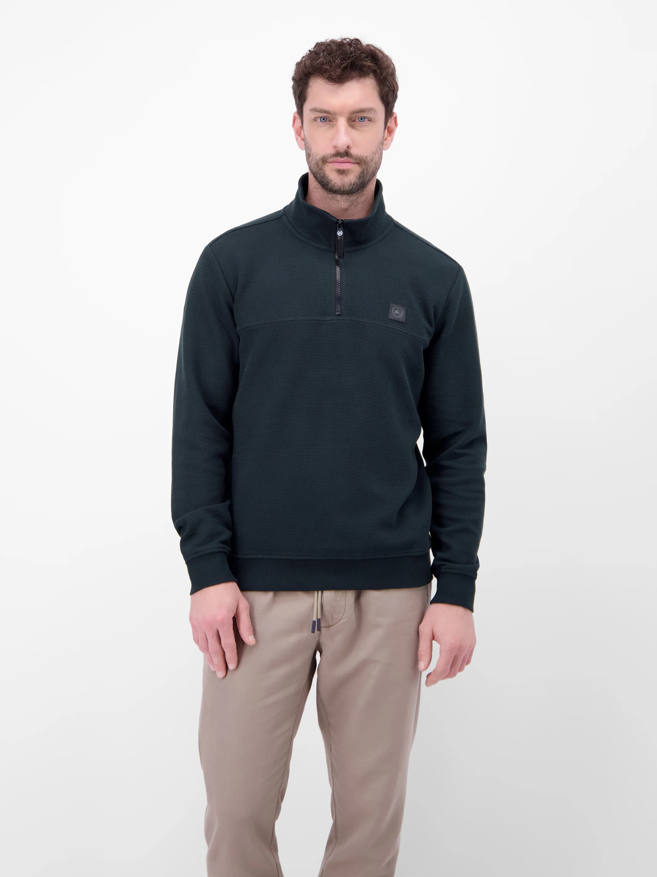 Troyer in Sweatqualität mit Waffelstruktur - Image 8