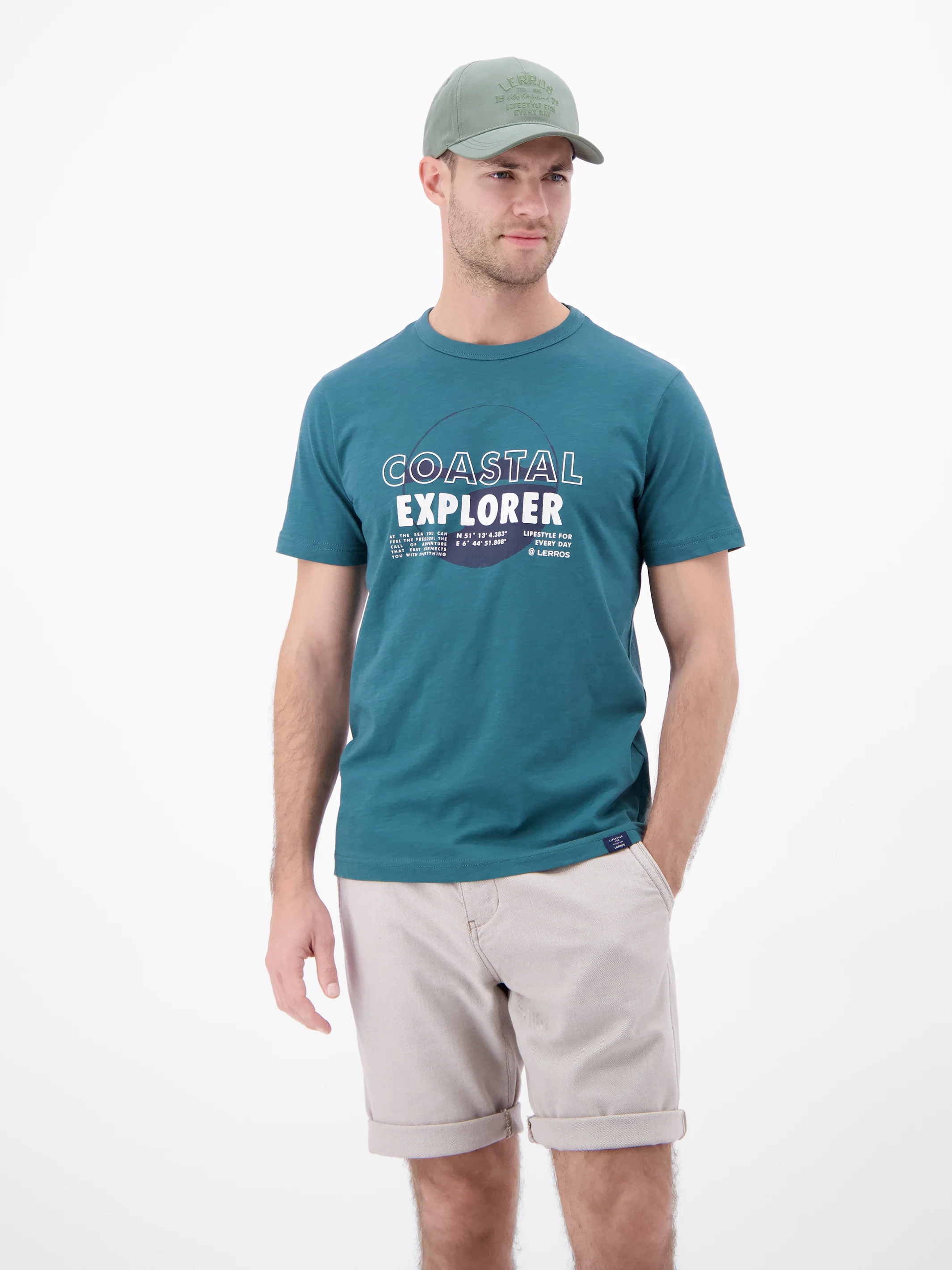 Unifarbene LERROS-Basecap - Image 24