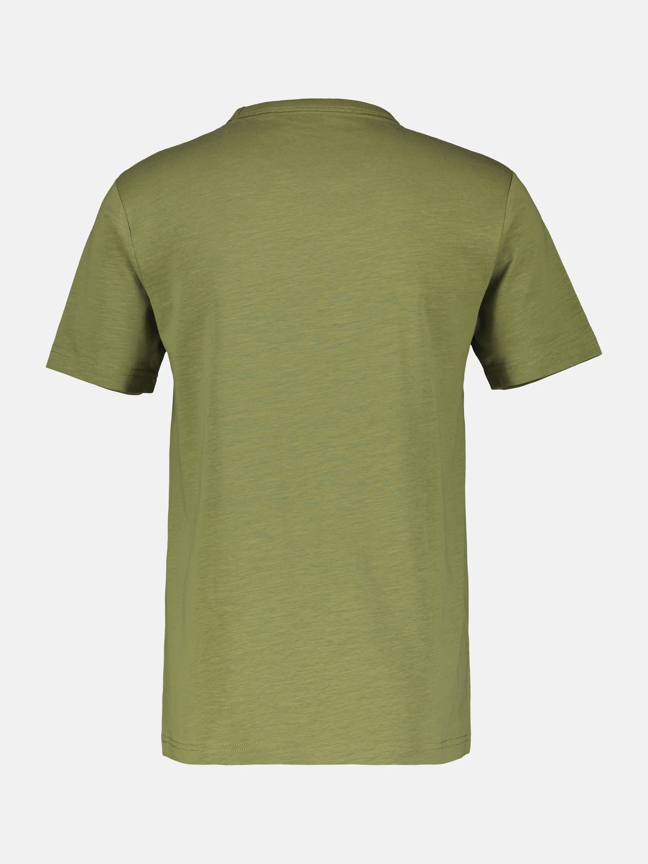 Unifarbenes T-Shirt mit Print - Image 14